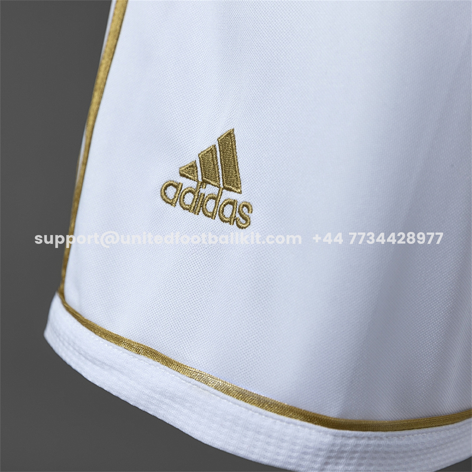 Unitedfootballkit.com | Retro Real Madrid 2011-12 Home Shorts -Customize Name, Number and Patch | Worldwide Shipping