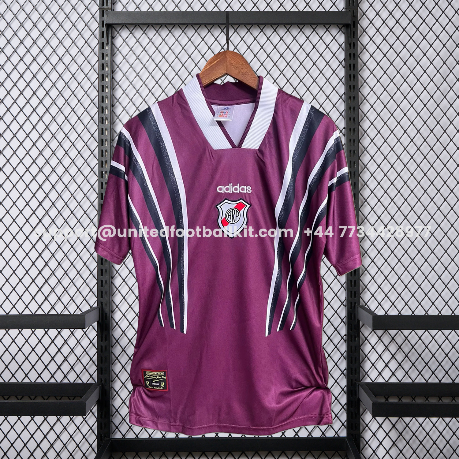 Unitedfootballkit.com | Retro River Plate 1996-97 Third Jersey -Customize Name, Number and Patch | Worldwide Shipping