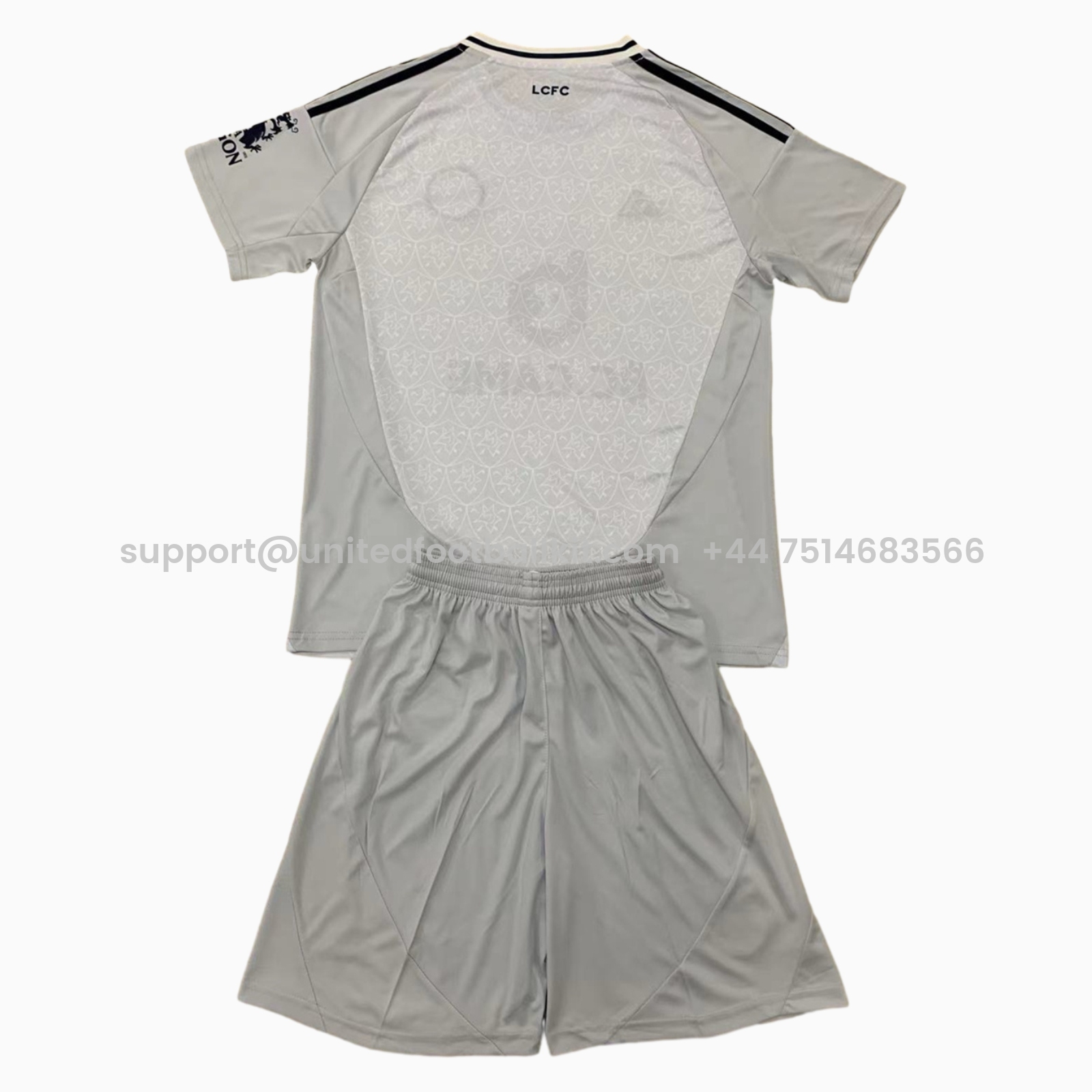 Unitedfootballkit.com | Leicester City 24-25 Third Men's Adult Jersey Set - Fans Version -Customize Name, Number and Patch | Worldwide Shipping