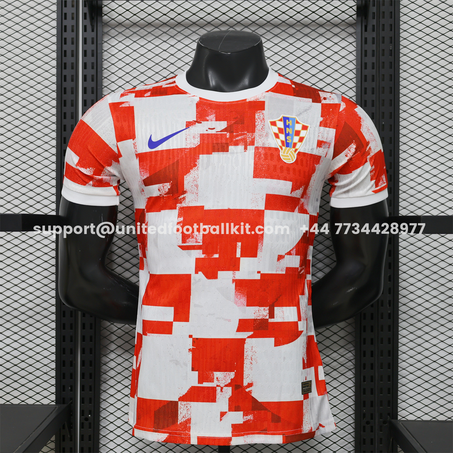 Unitedfootballkit.com | Croatia 2026 Red And White Special Jersey - Player Version -Customize Name, Number and Patch | Worldwide Shipping