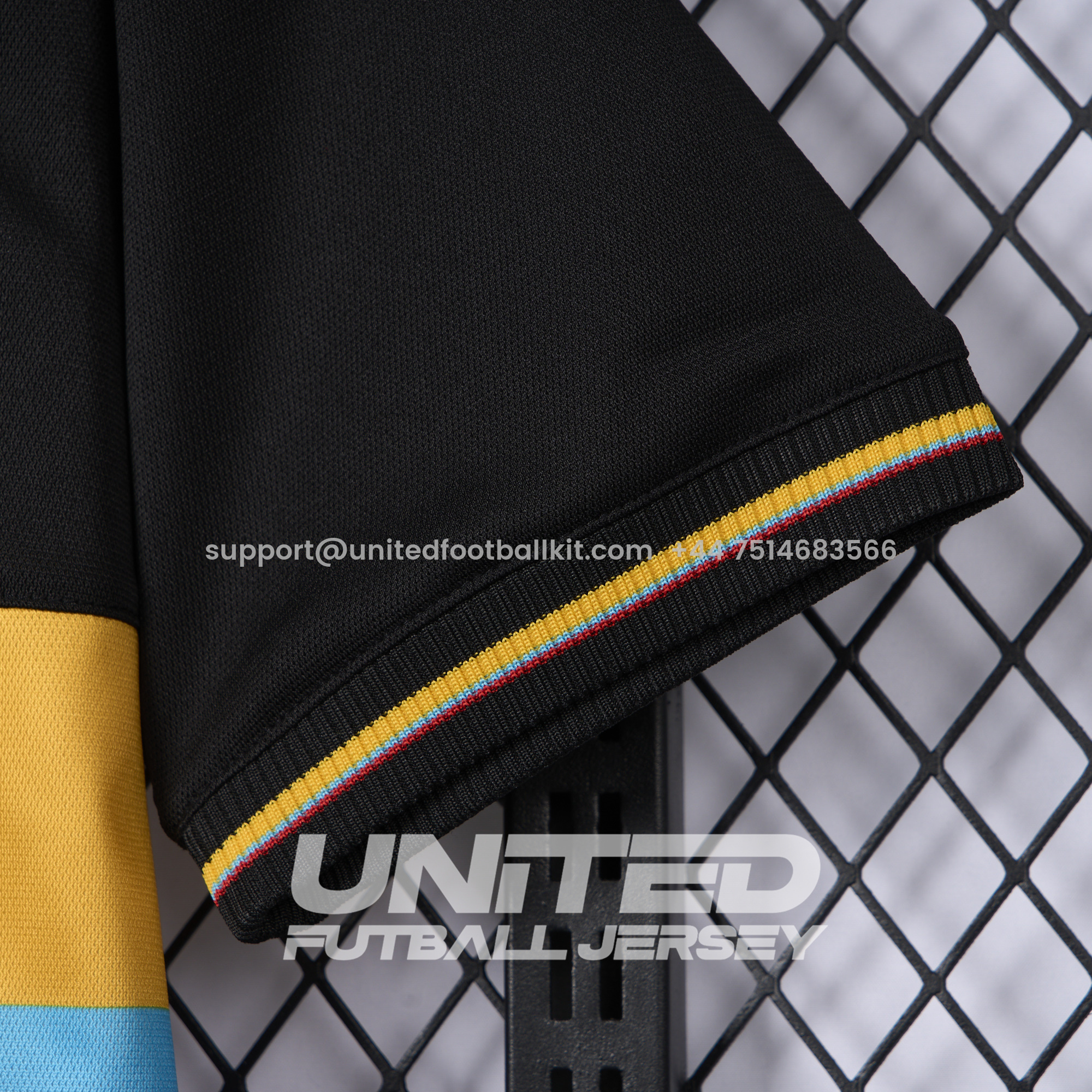 Unitedfootballkit.com | Colombia 2024 100th Anniversary Black Jersey - Fans Version -Customize Name, Number and Patch | Worldwide Shipping