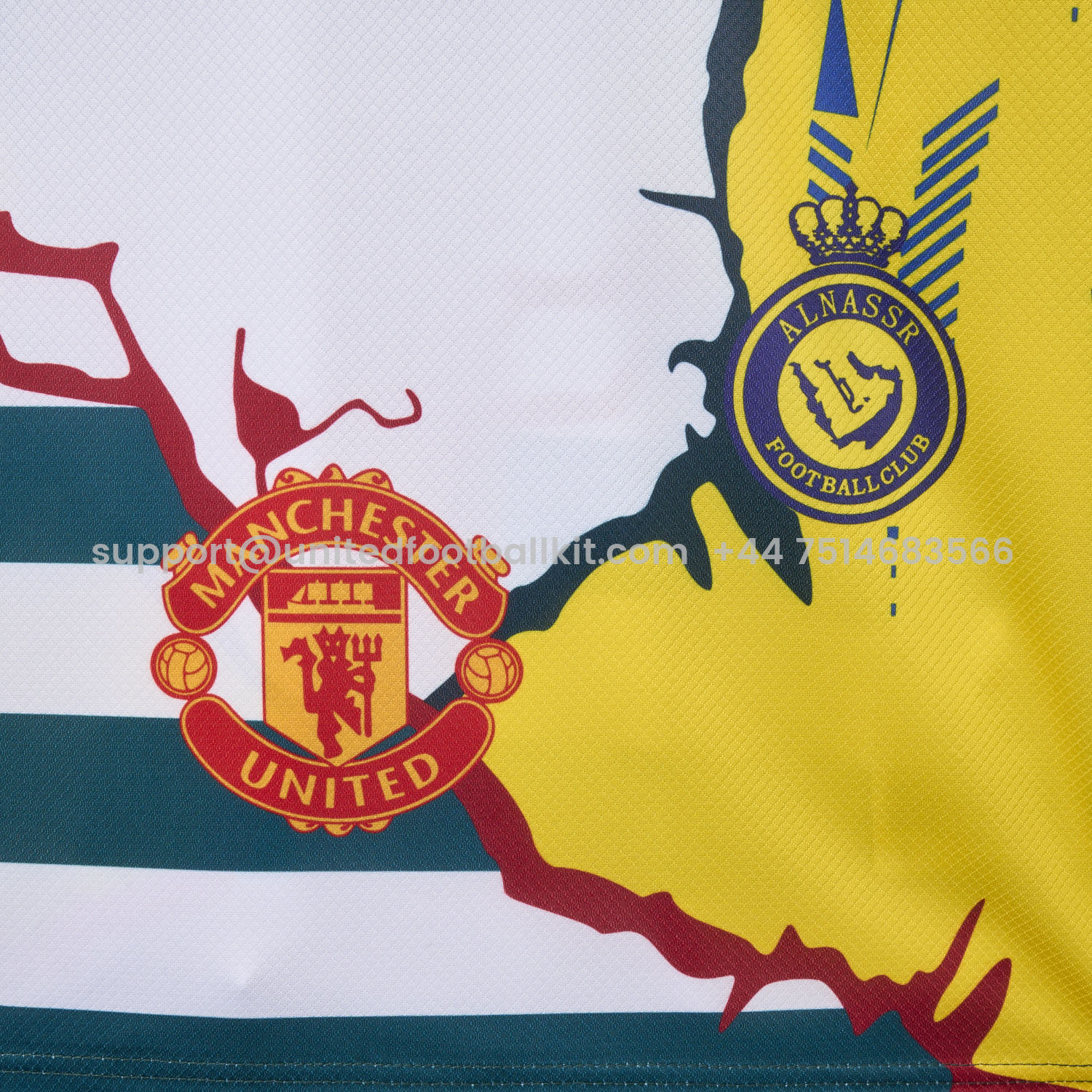 Unitedfootballkit.com | Cristiano Ronaldo Career Commemorative Jersey Real Madrid Juventus Portugal Manchester United Al Nassr Sporting CP - Fans Version -Customize Name, Number and Patch | Worldwide Shipping