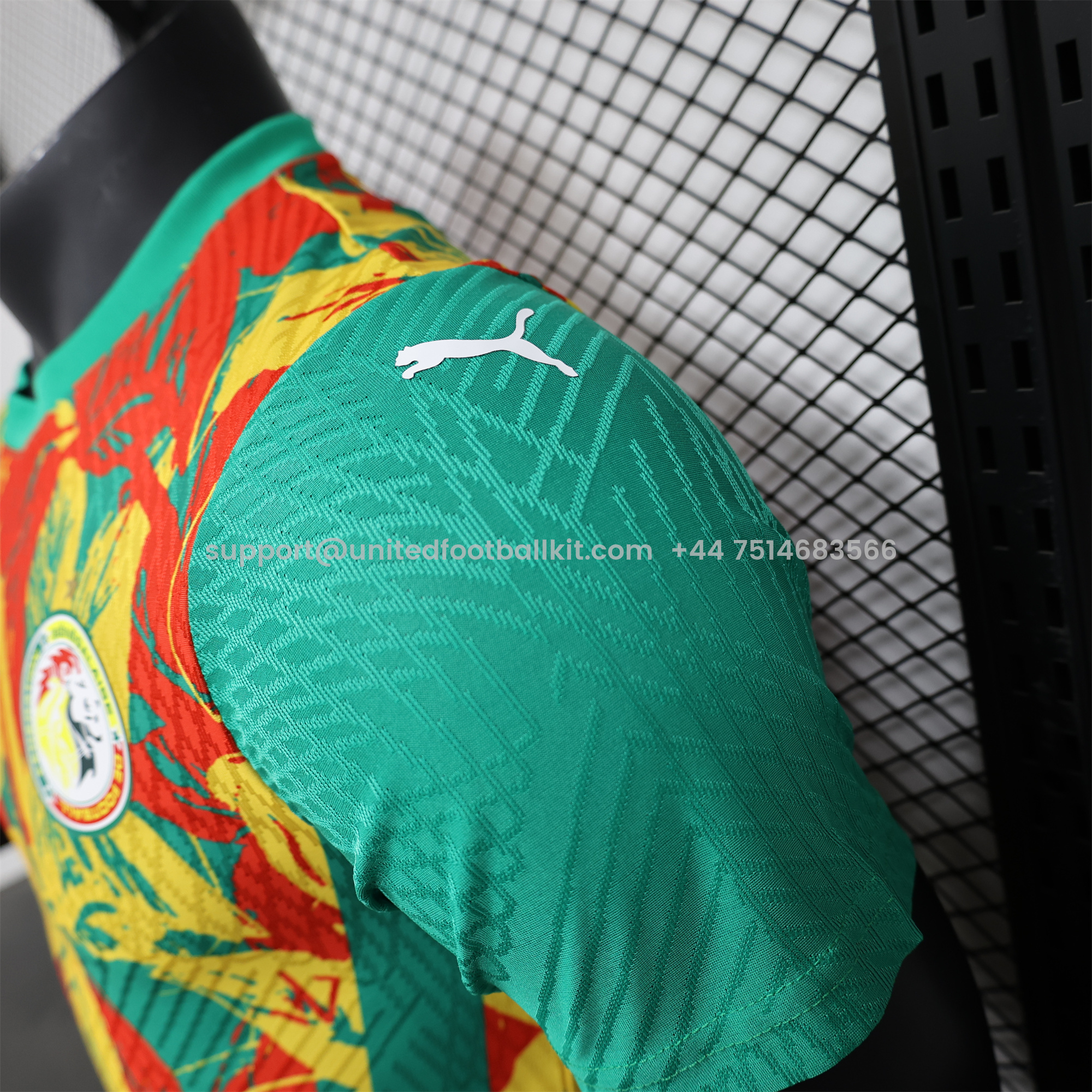 Unitedfootballkit.com | Senegal 24-25 Pre-Match Jersey - Player Version -Customize Name, Number and Patch | Worldwide Shipping