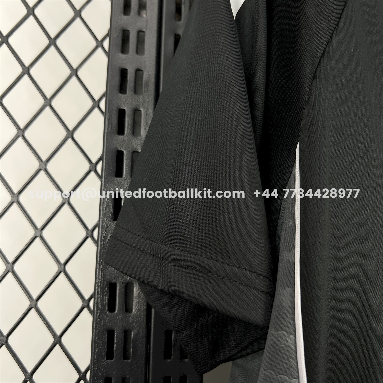 Unitedfootballkit.com | Sevilla 25-26 Black Travel Jersey - Fans Version -Customize Name, Number and Patch | Worldwide Shipping