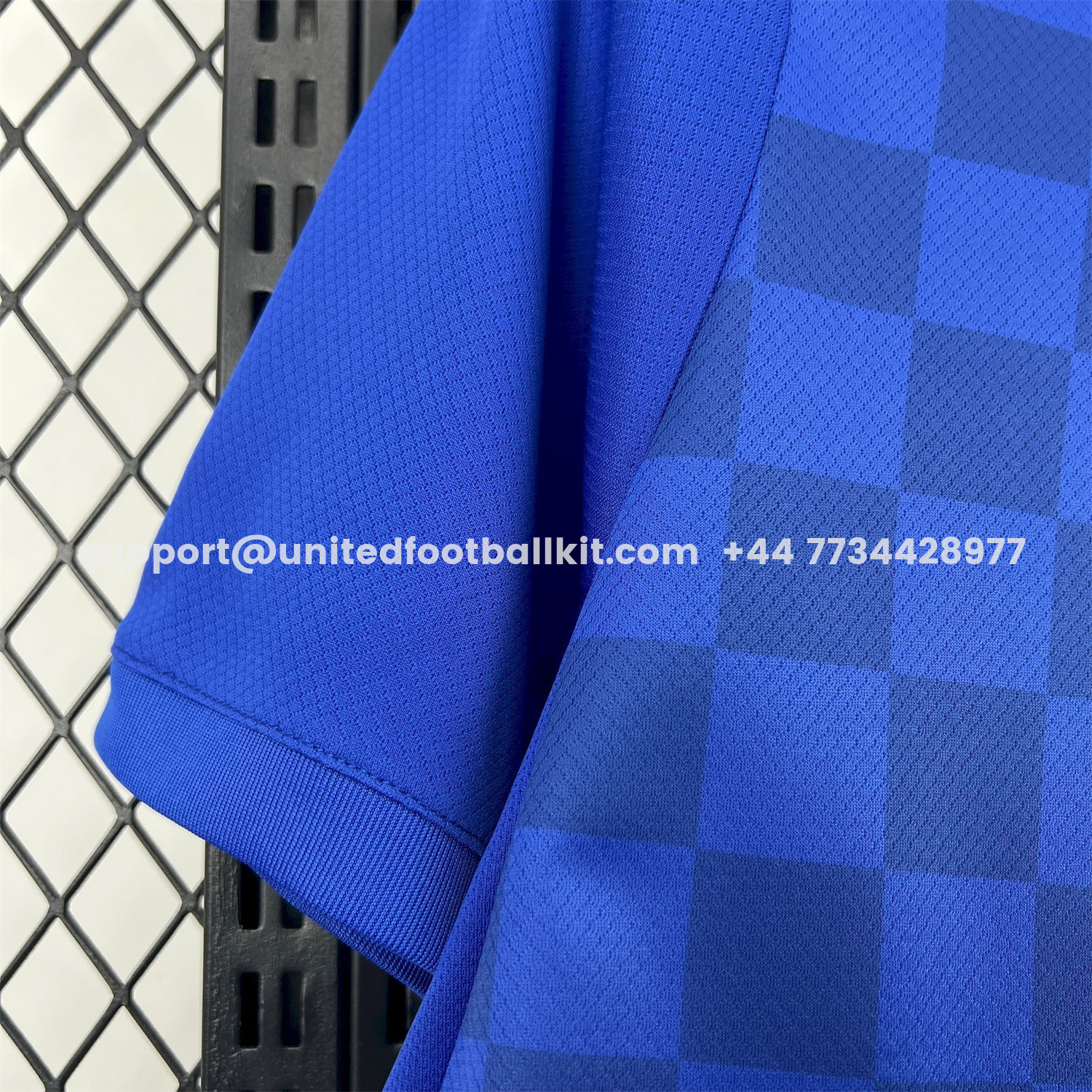 Unitedfootballkit.com | Croatia 2026 Away Blue Jersey - Fans Version -Customize Name, Number and Patch | Worldwide Shipping