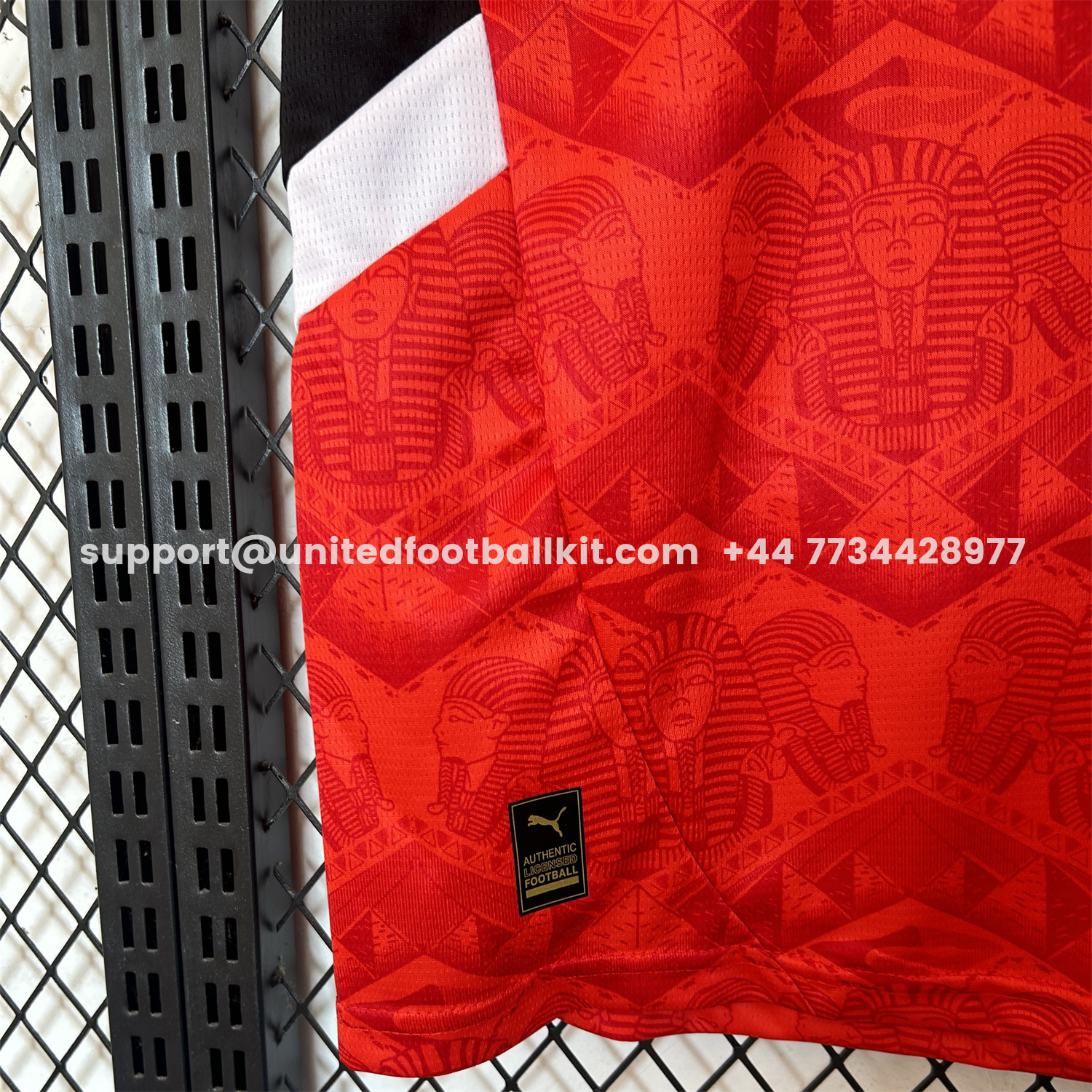 Unitedfootballkit.com | Egypt 25-26 Home Jersey - Fans Version -Customize Name, Number and Patch | Worldwide Shipping