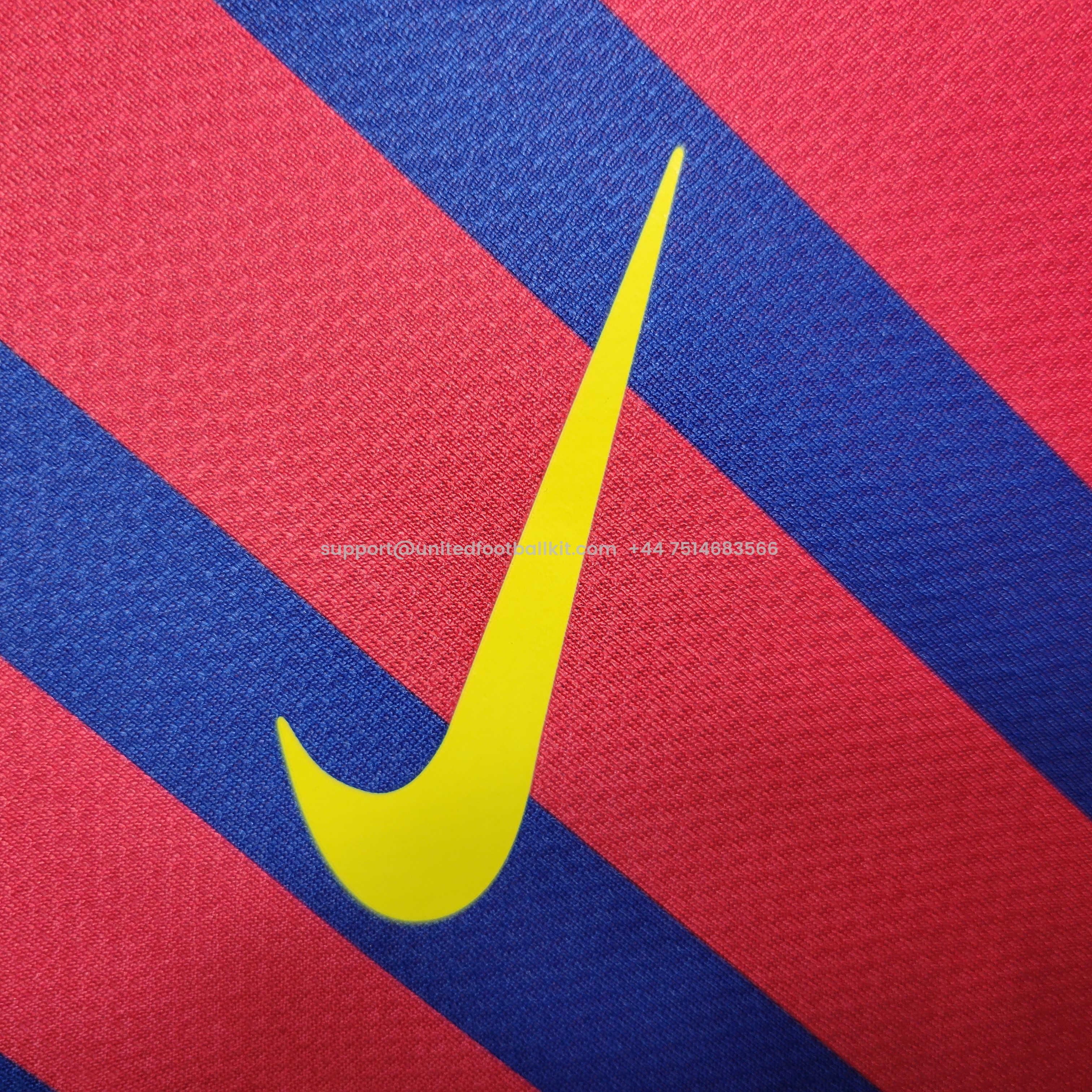 Unitedfootballkit.com | Retro Barcelona 11-12 Home Stadium Jersey -Customize Name, Number and Patch | Worldwide Shipping