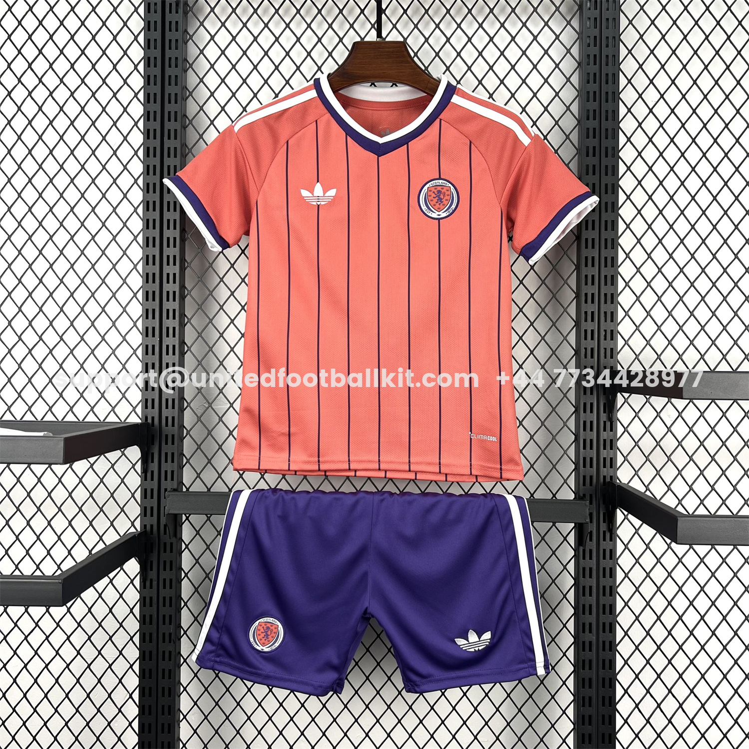 Unitedfootballkit.com | S-c-o.t l.a-n.d 2026 Away Kids Kit -Customize Name, Number and Patch | Worldwide Shipping