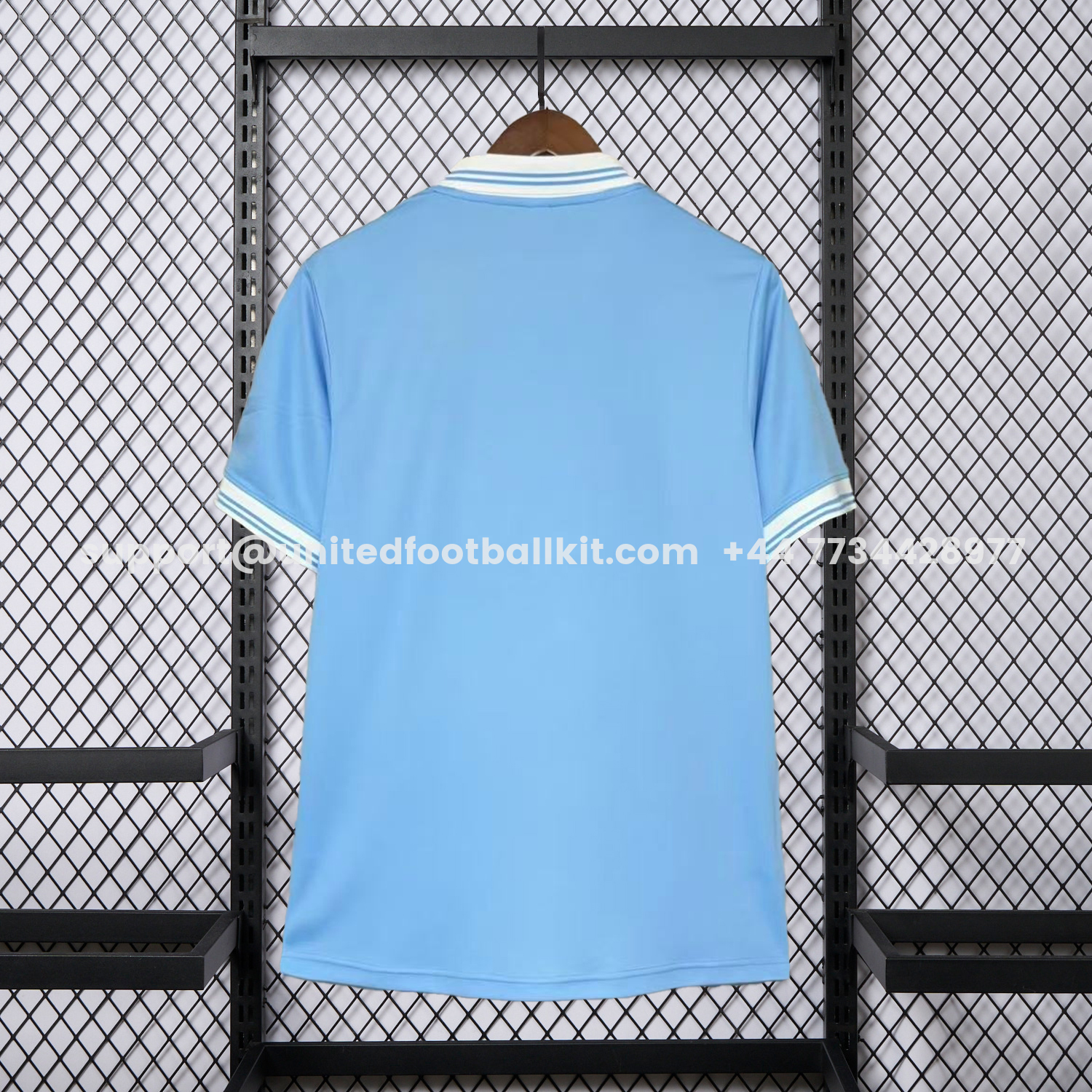 Unitedfootballkit.com | Retro Napoli 1987-88 Home 2 Blue Jersey -Customize Name, Number and Patch | Worldwide Shipping