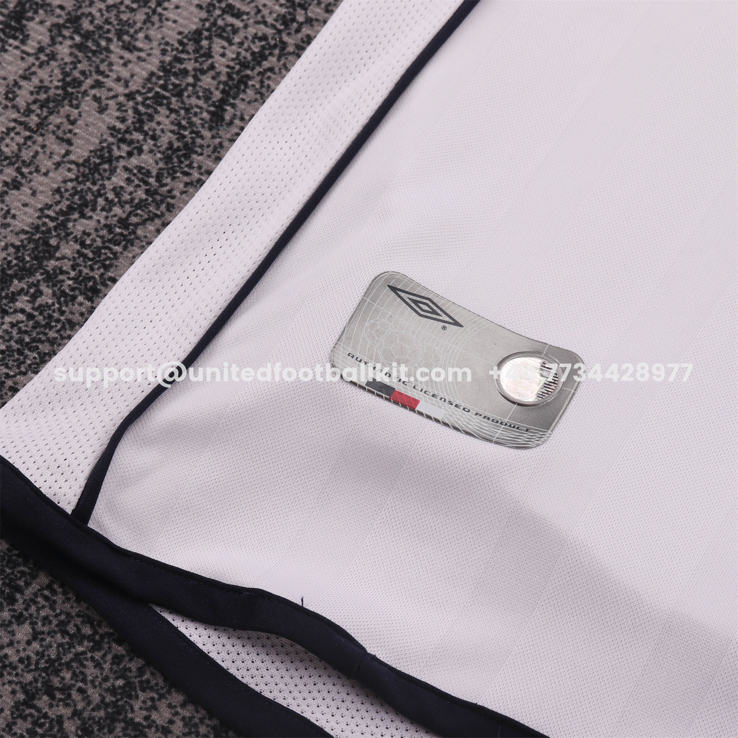 Unitedfootballkit.com | Retro England 2002 Home Kids Kit -Customize Name, Number and Patch | Worldwide Shipping