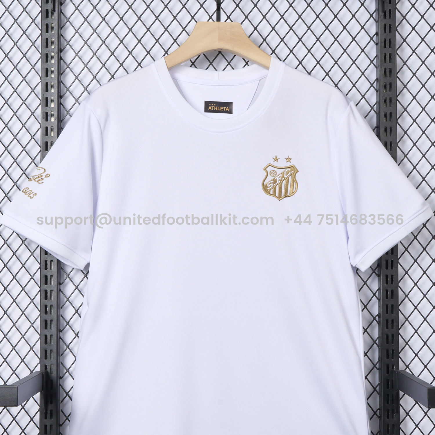 Unitedfootballkit.com | Santos 25-26 White Special Edition Jersey - Fans Version -Customize Name, Number and Patch | Worldwide Shipping
