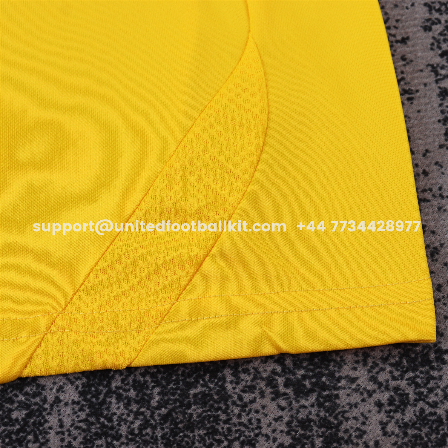 Unitedfootballkit.com | Retro Real Madrid 2011-12 Yellow Goalkeeper Kids Kit -Customize Name, Number and Patch | Worldwide Shipping