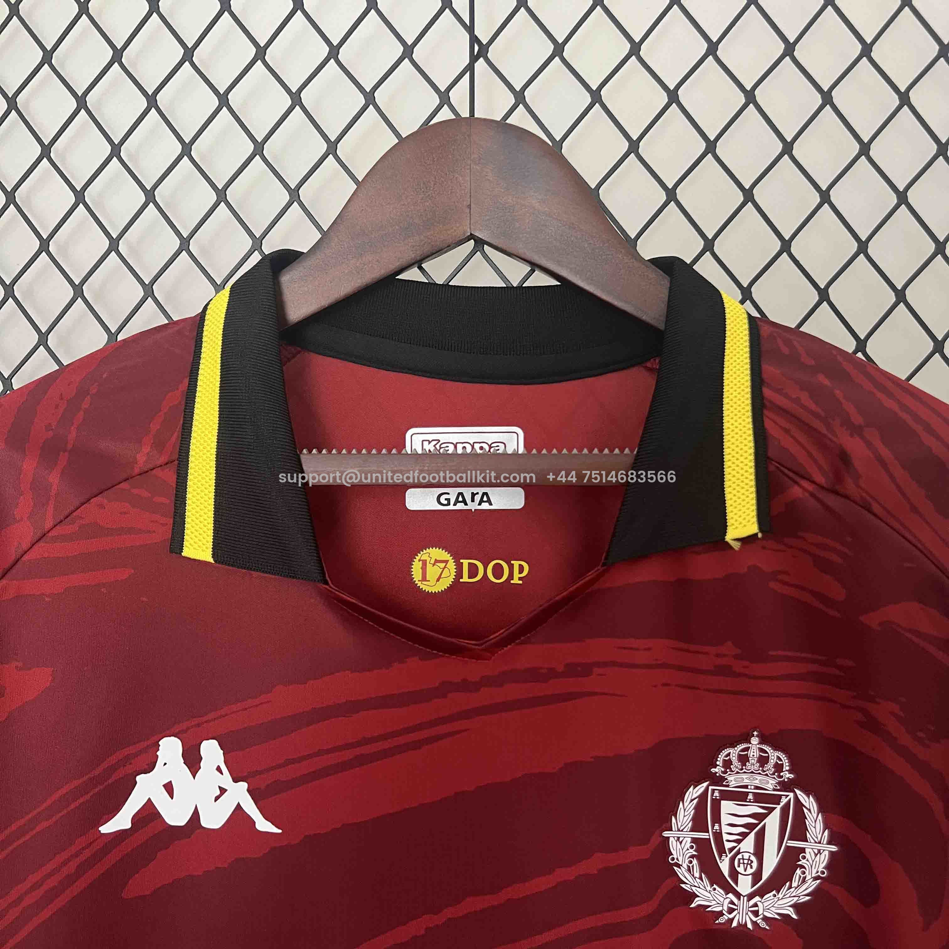 Unitedfootballkit.com | Real Valladolid 24-25 Third Jersey - Fans Version -Customize Name, Number and Patch | Worldwide Shipping