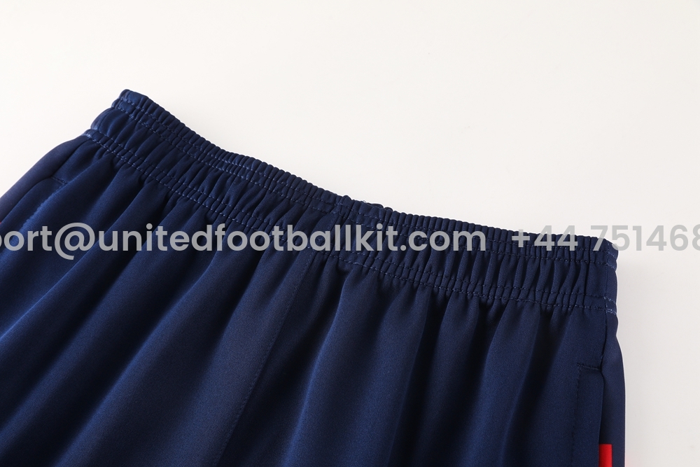 Unitedfootballkit.com | Spain 2024 Jacket Training Tracksuit - Deep Blue -Customize Name, Number and Patch | Worldwide Shipping