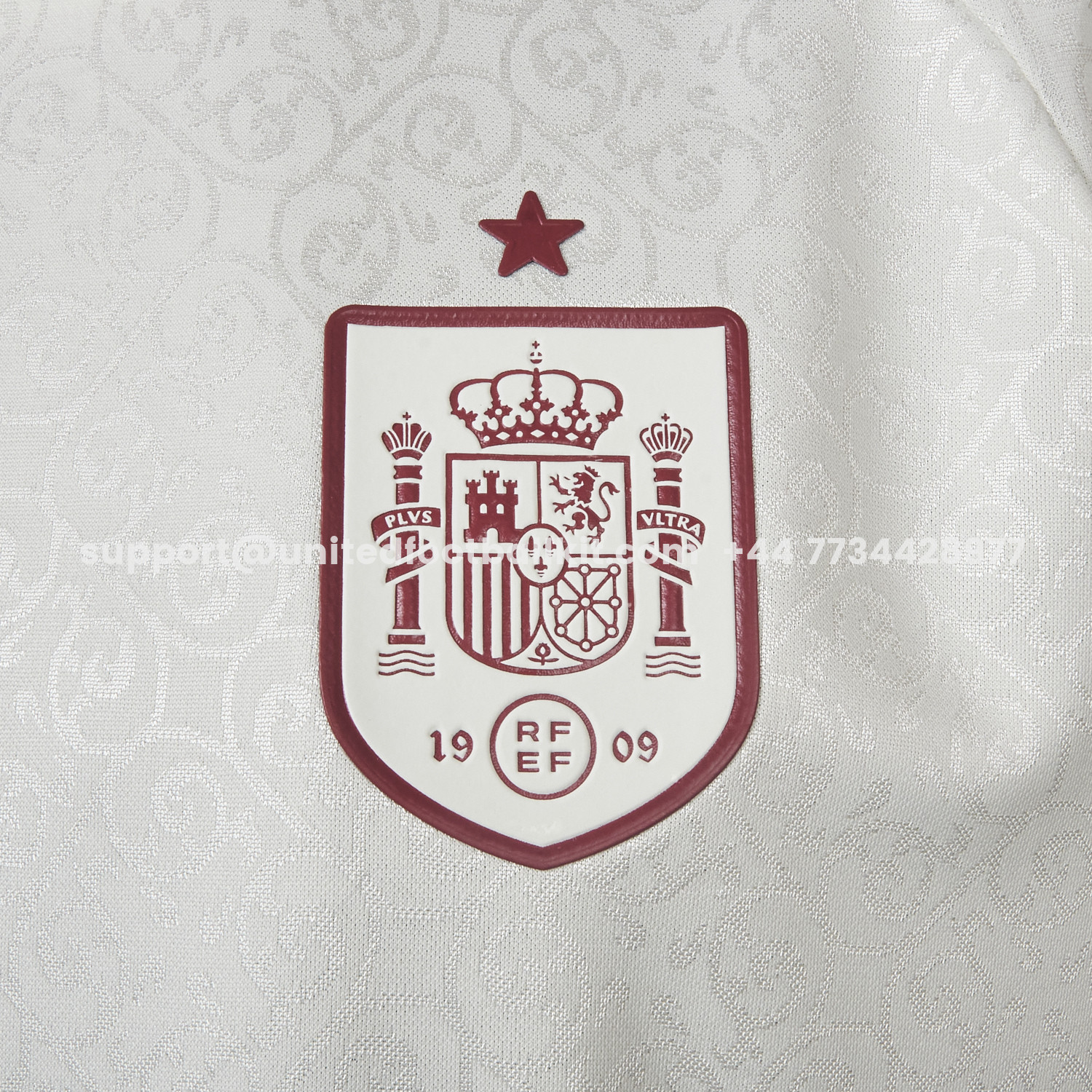 Unitedfootballkit.com | Spain 2026 Away White Jersey - Player Version -Customize Name, Number and Patch | Worldwide Shipping