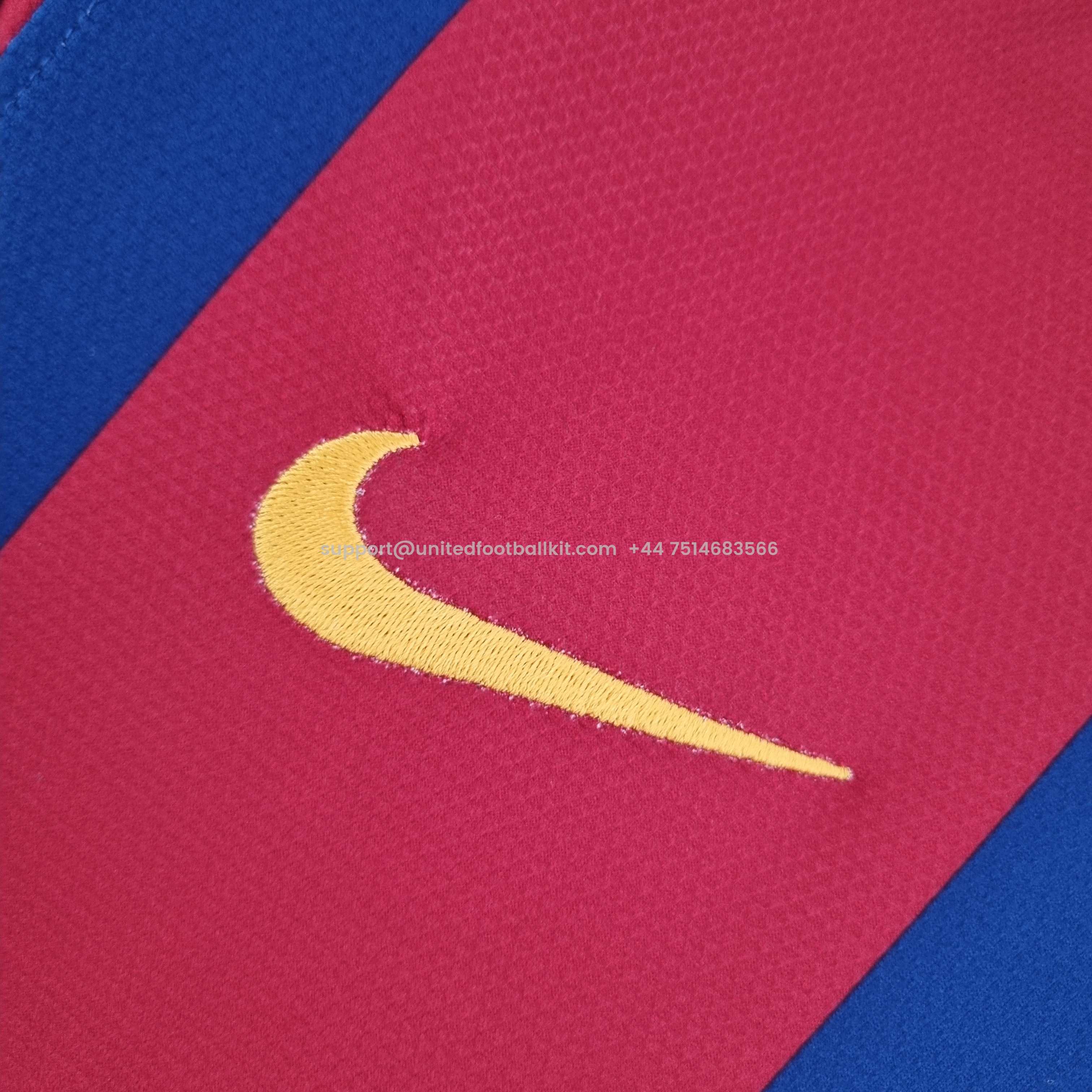 Unitedfootballkit.com | Retro Barcelona 10-11 Home Long Sleeve Jersey -Customize Name, Number and Patch | Worldwide Shipping