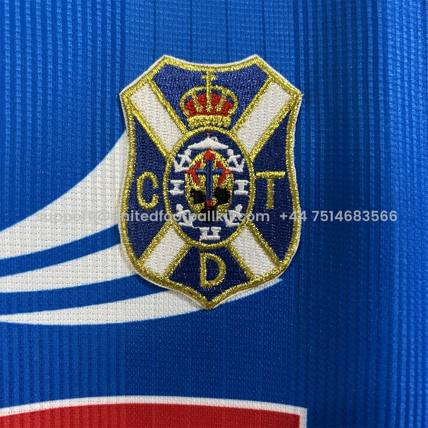 Unitedfootballkit.com | Retro Tenerife 1998-99 75th Away Jersey -Customize Name, Number and Patch | Worldwide Shipping