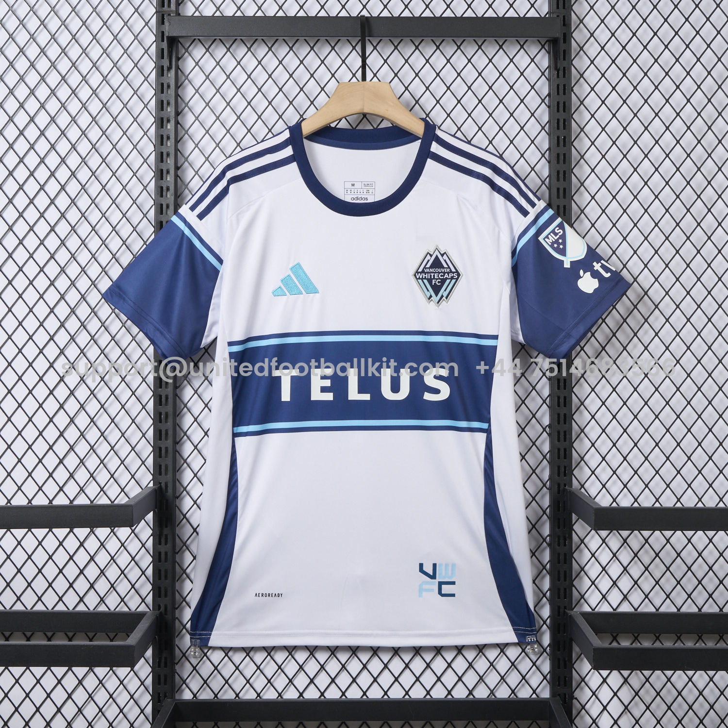 Unitedfootballkit.com | Vancouver Whitecaps 2025-26 Home Jersey - Fans Version -Customize Name, Number and Patch | Worldwide Shipping