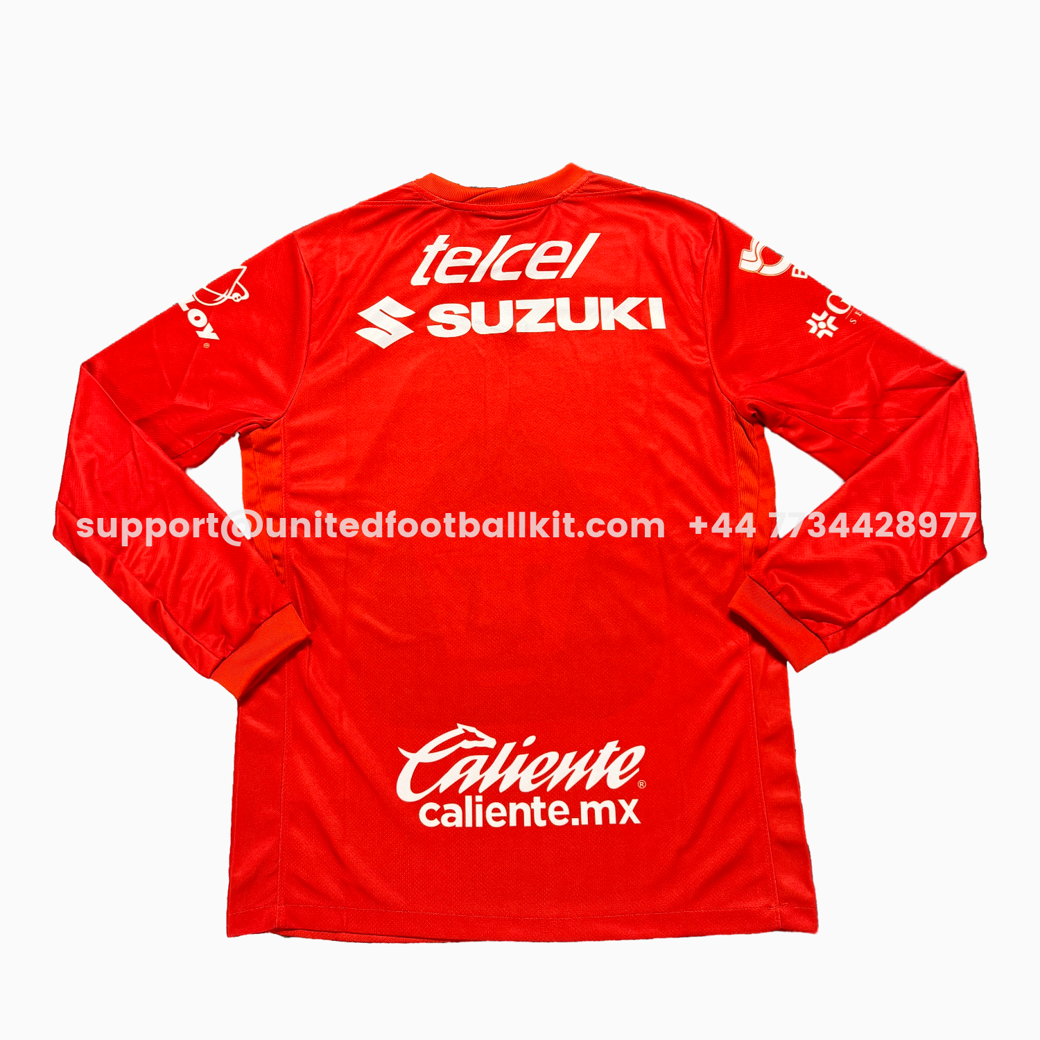 Unitedfootballkit.com | Pumas UNAM 25-26 Orange Goalkeeper Long Sleeves Jersey - Fans Version -Customize Name, Number and Patch | Worldwide Shipping