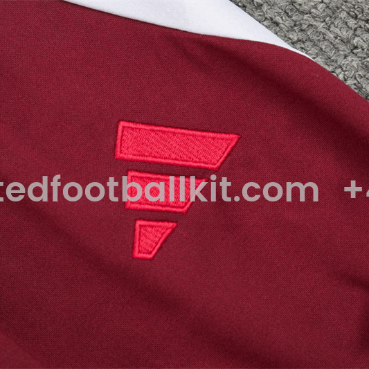 Unitedfootballkit.com | Bayern Munich 24-25 Long Sleeve Training Set - Deep Red -Customize Name, Number and Patch | Worldwide Shipping