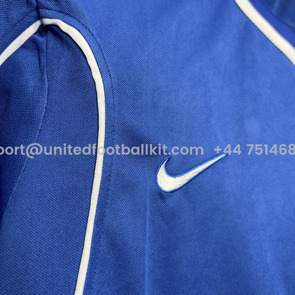 Unitedfootballkit.com | Retro Glasgow Rangers 1999-01 Home Stadium Jersey -Customize Name, Number and Patch | Worldwide Shipping