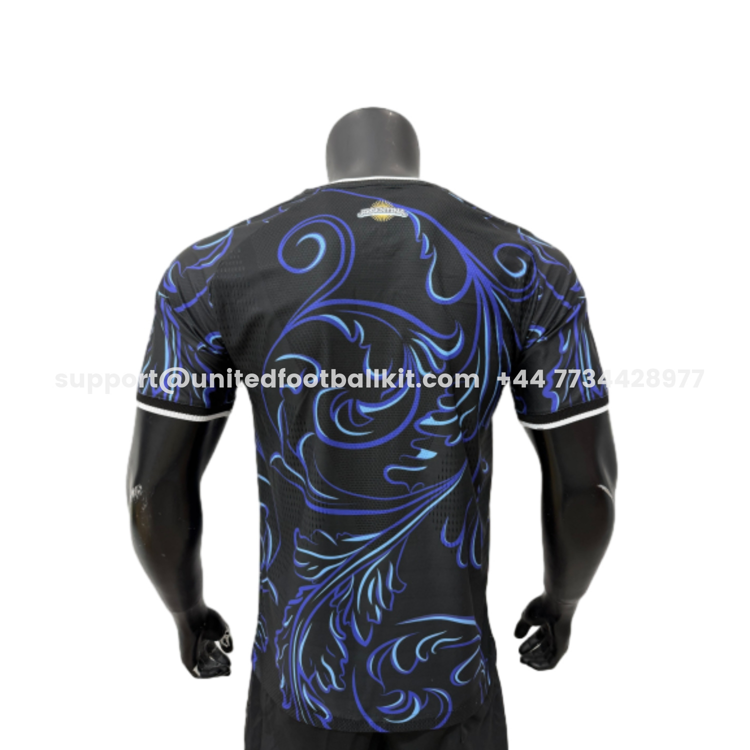 Unitedfootballkit.com | Argentina 2026 Away Deep Blue Jersey - Player Version -Customize Name, Number and Patch | Worldwide Shipping