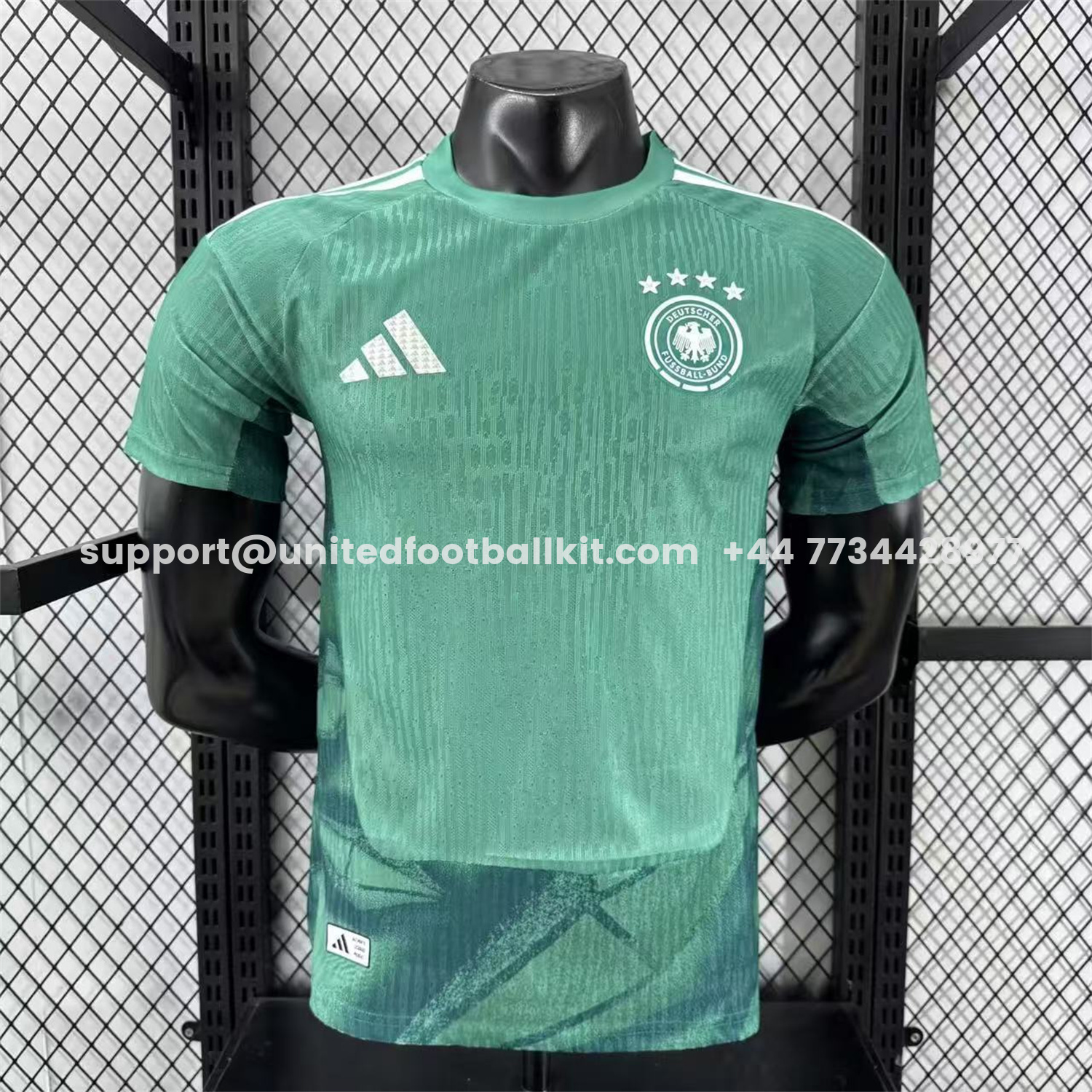 Unitedfootballkit.com | Germany 2026 Green Goalkeeper Jersey - Player Version -Customize Name, Number and Patch | Worldwide Shipping