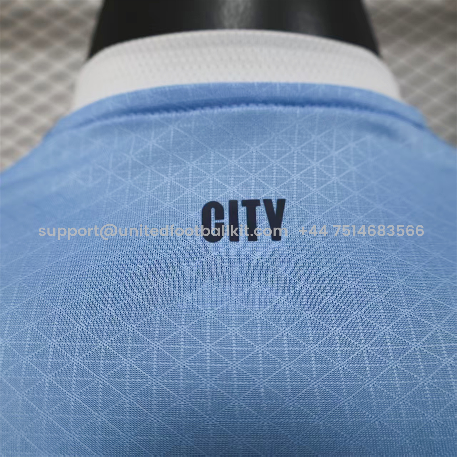 Unitedfootballkit.com | Manchester City 25-26 Home Long Sleeves Jersey - Player Version -Customize Name, Number and Patch | Worldwide Shipping