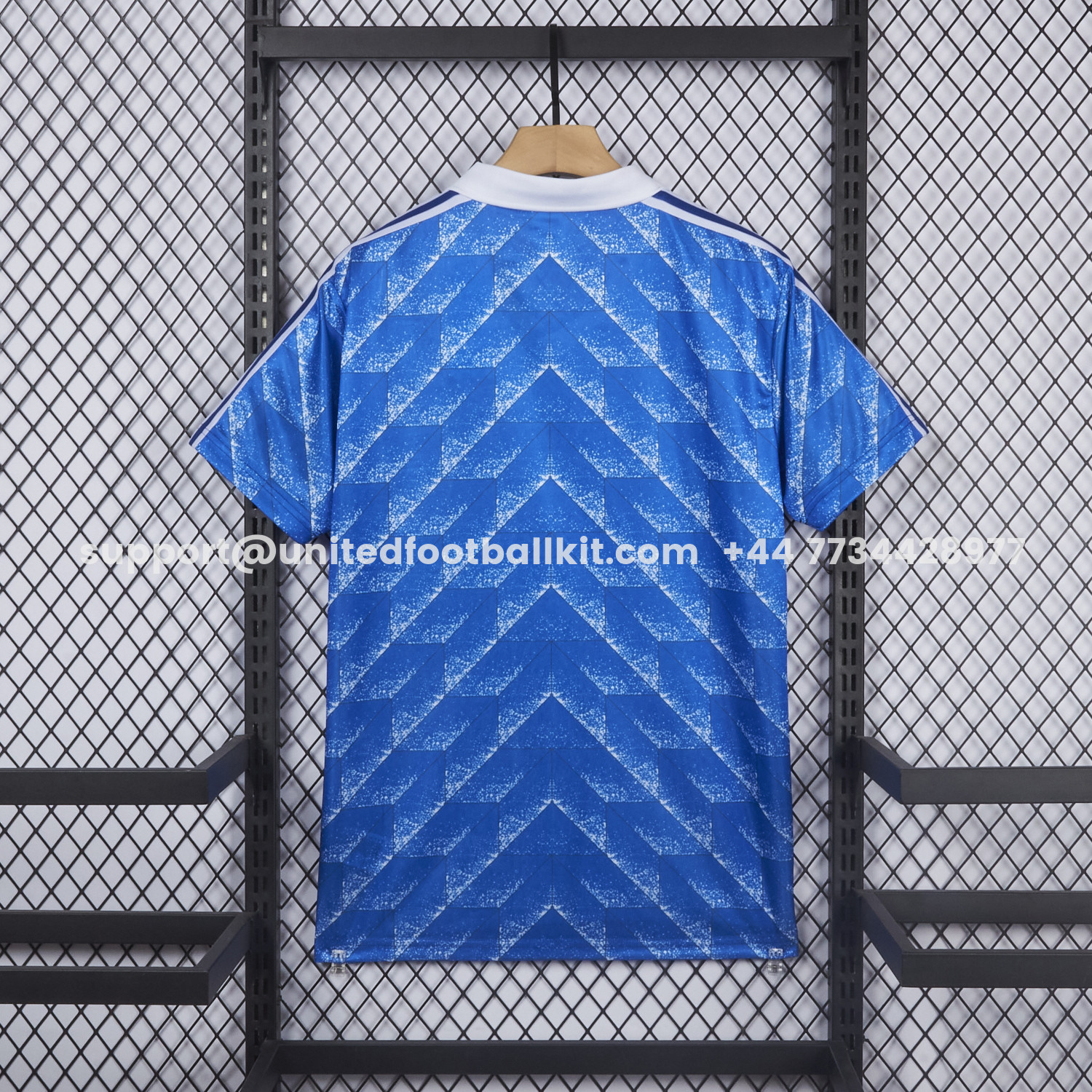 Unitedfootballkit.com | Retro Karlsruher SC 1989-90 Away Jersey -Customize Name, Number and Patch | Worldwide Shipping