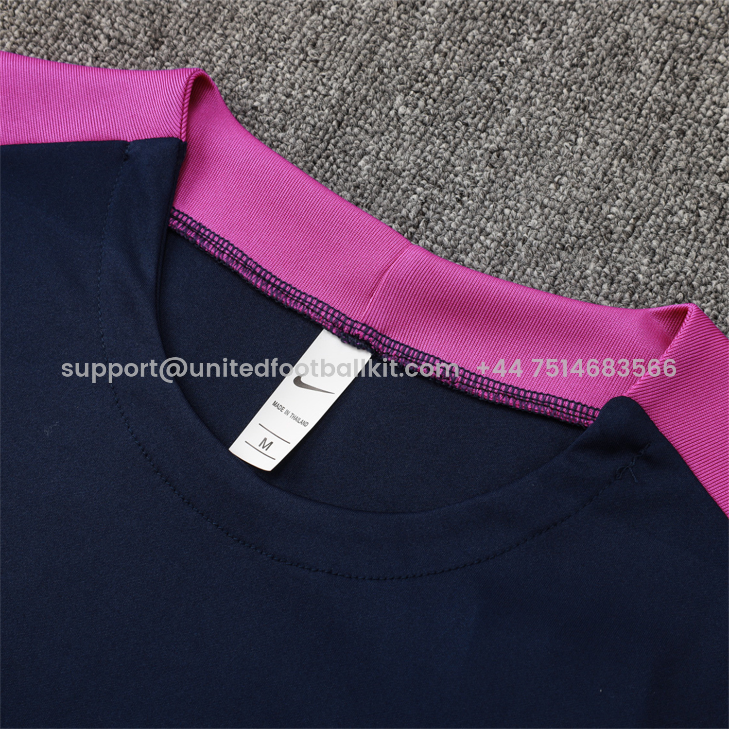 Unitedfootballkit.com | Barcelona 25-26 Vest Training Set - Deep Blue Black Vest and Shorts -Customize Name, Number and Patch | Worldwide Shipping