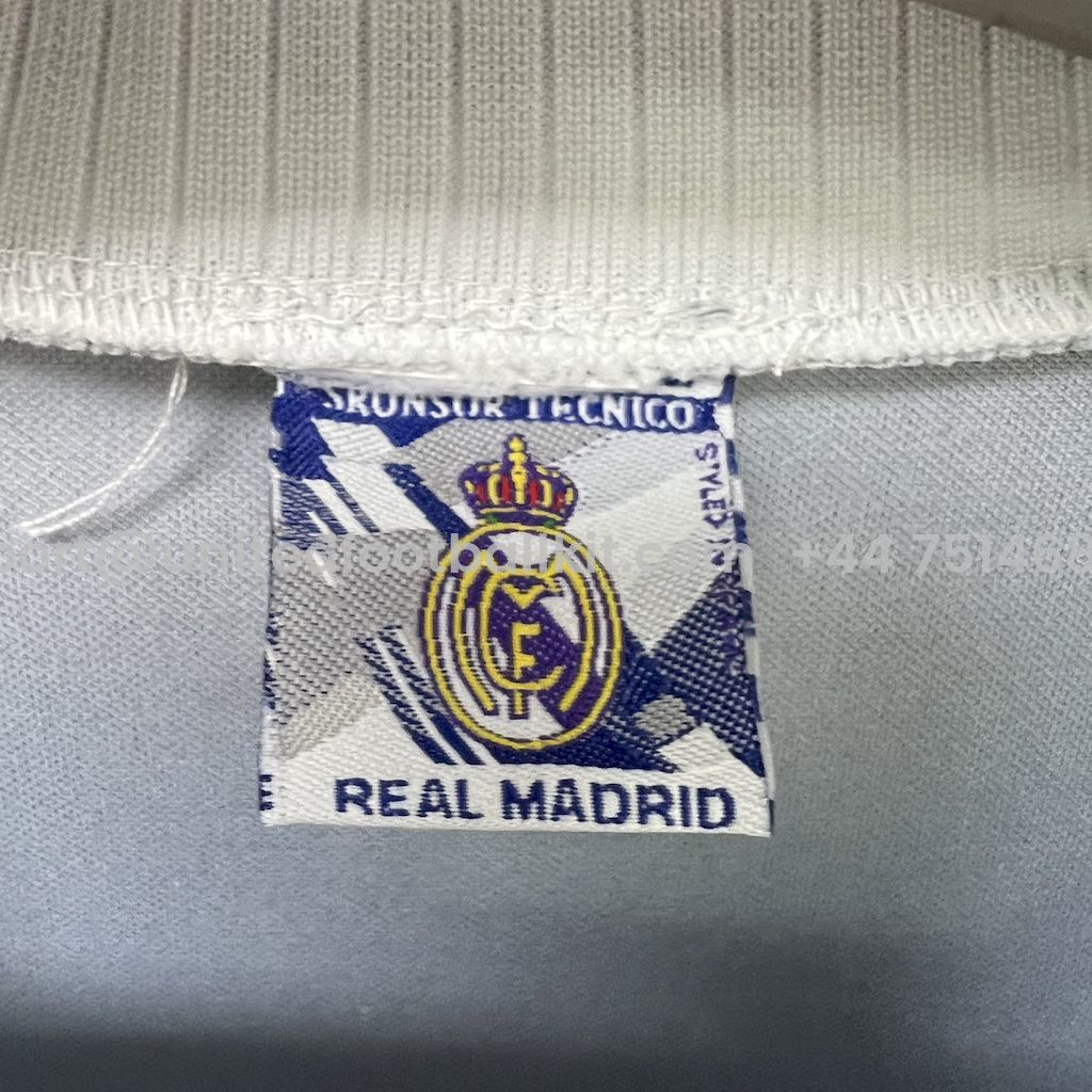 Unitedfootballkit.com | Retro Real Madrid 1997-98 Third Jersey -Customize Name, Number and Patch | Worldwide Shipping