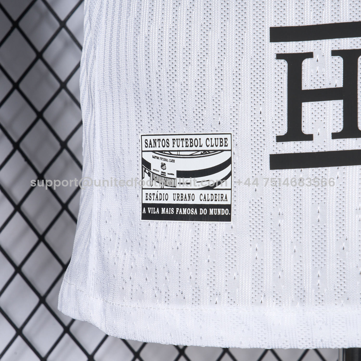 Unitedfootballkit.com | Santos 25-26 Home Jersey With Sponsors - Player Version -Customize Name, Number and Patch | Worldwide Shipping