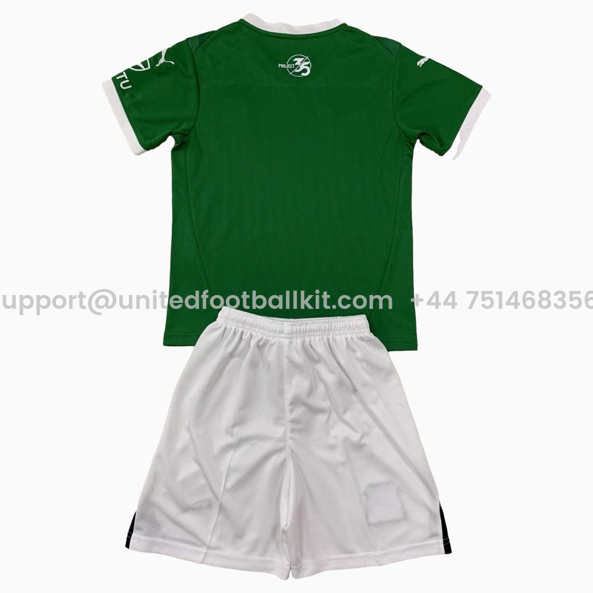 Unitedfootballkit.com | Plymouth Argyle 24-25 Home Kids Kit -Customize Name, Number and Patch | Worldwide Shipping