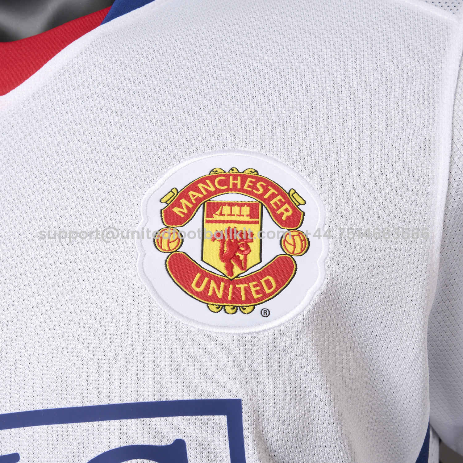 Unitedfootballkit.com | Retro Manchester United 2008-09 Away Long Sleeve Jersey - Player Version -Customize Name, Number and Patch | Worldwide Shipping