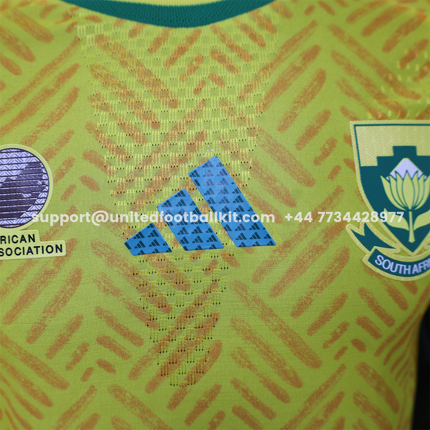 Unitedfootballkit.com | South Africa 2026 Home Jersey - Player Version -Customize Name, Number and Patch | Worldwide Shipping