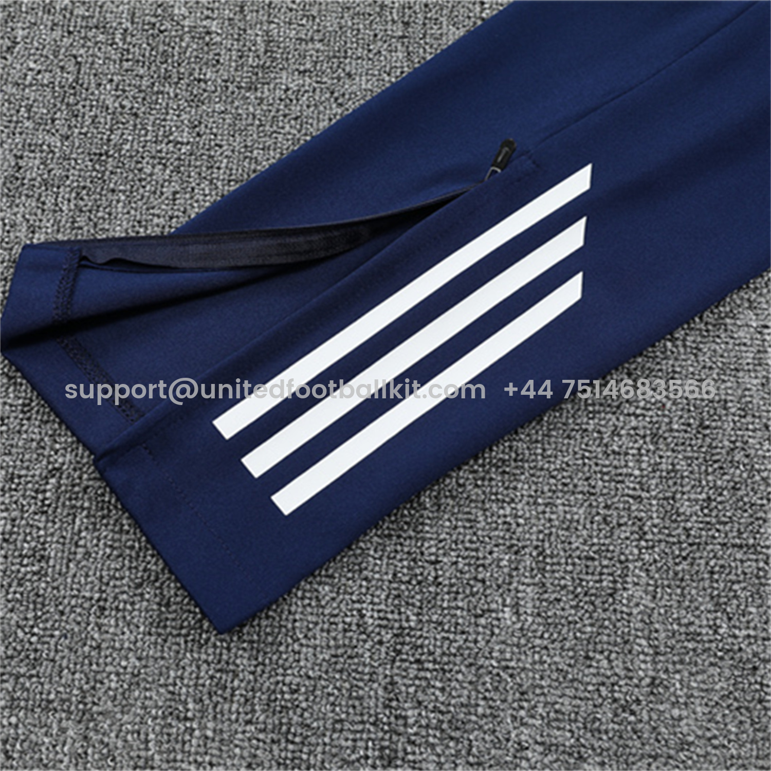 Unitedfootballkit.com | Arsenal 25-26 Kid Long Sleeves Training Set - Colorful Camouflage Top & Royal Blue Pants -Customize Name, Number and Patch | Worldwide Shipping