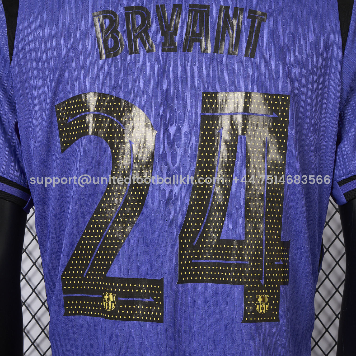Unitedfootballkit.com | Barcelona X KB 25-26 Purple Special Jersey - Player Version -Customize Name, Number and Patch | Worldwide Shipping