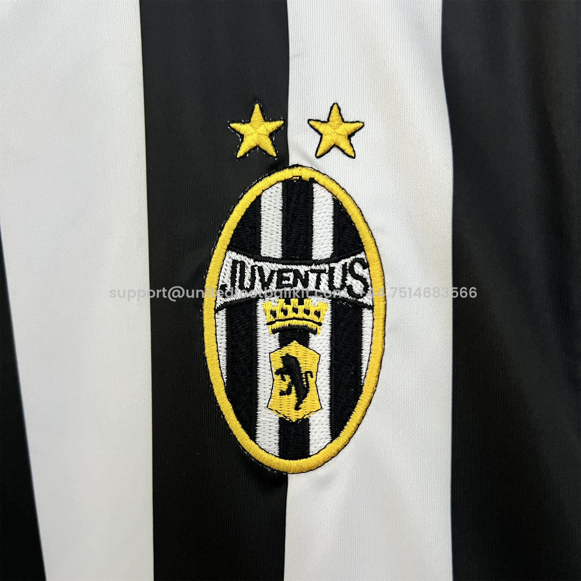 Unitedfootballkit.com | Retro Juventus 2003-04 Home Jersey -Customize Name, Number and Patch | Worldwide Shipping