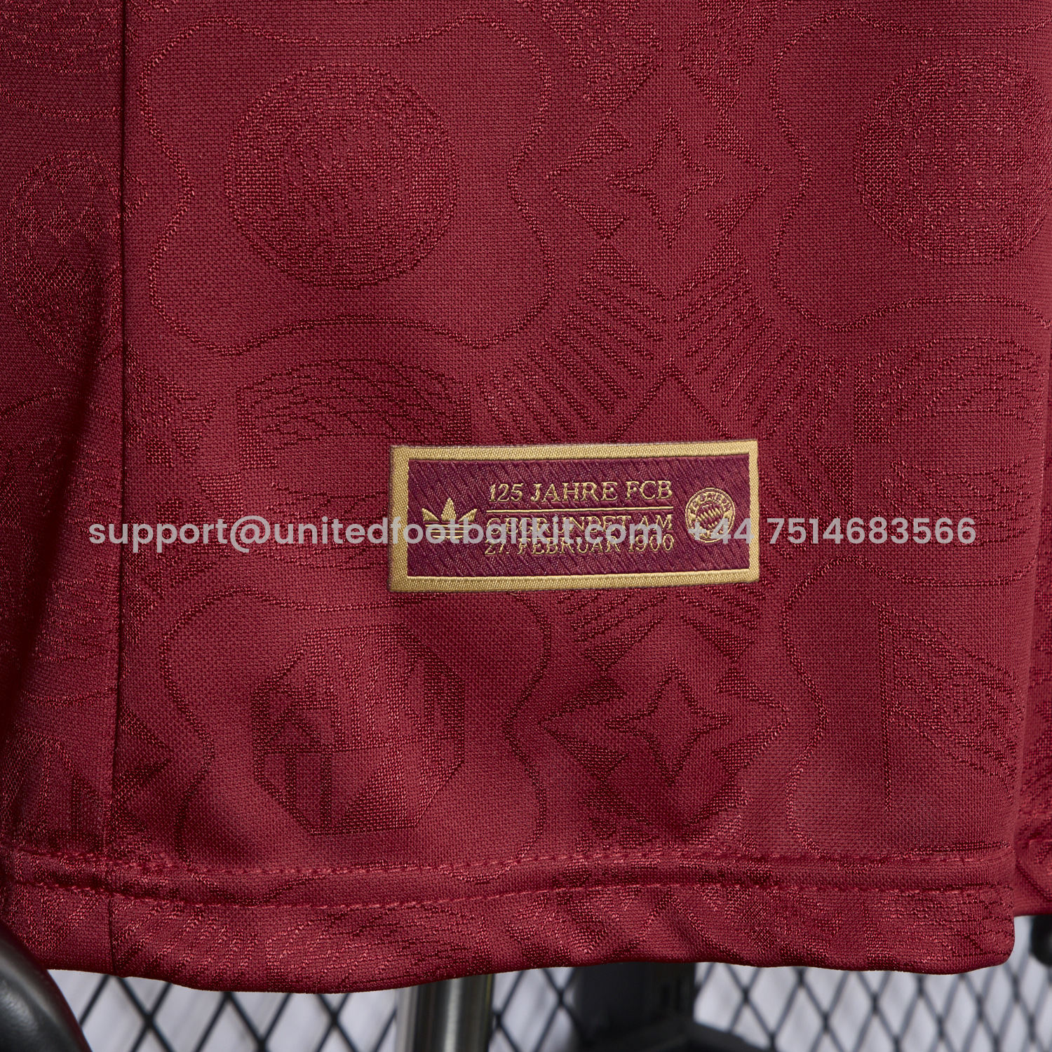 Unitedfootballkit.com | Bayern Munich 2025 125th Anniversary Long Sleeves Jersey - Player Version -Customize Name, Number and Patch | Worldwide Shipping