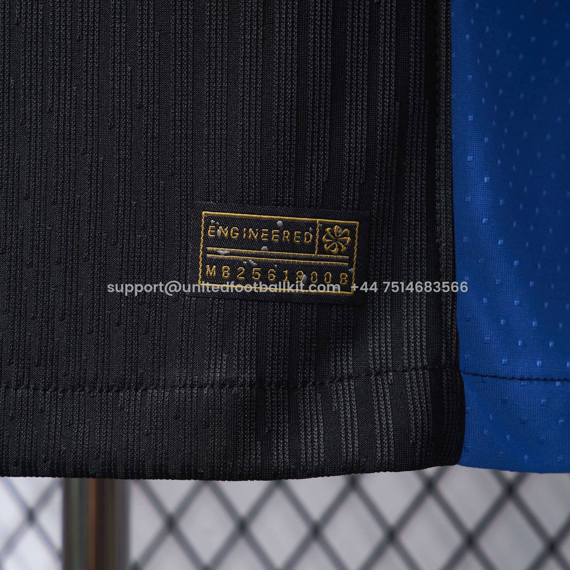 Unitedfootballkit.com | Barcelona 24-25 Away Jersey with Big Logo - Player Version -Customize Name, Number and Patch | Worldwide Shipping