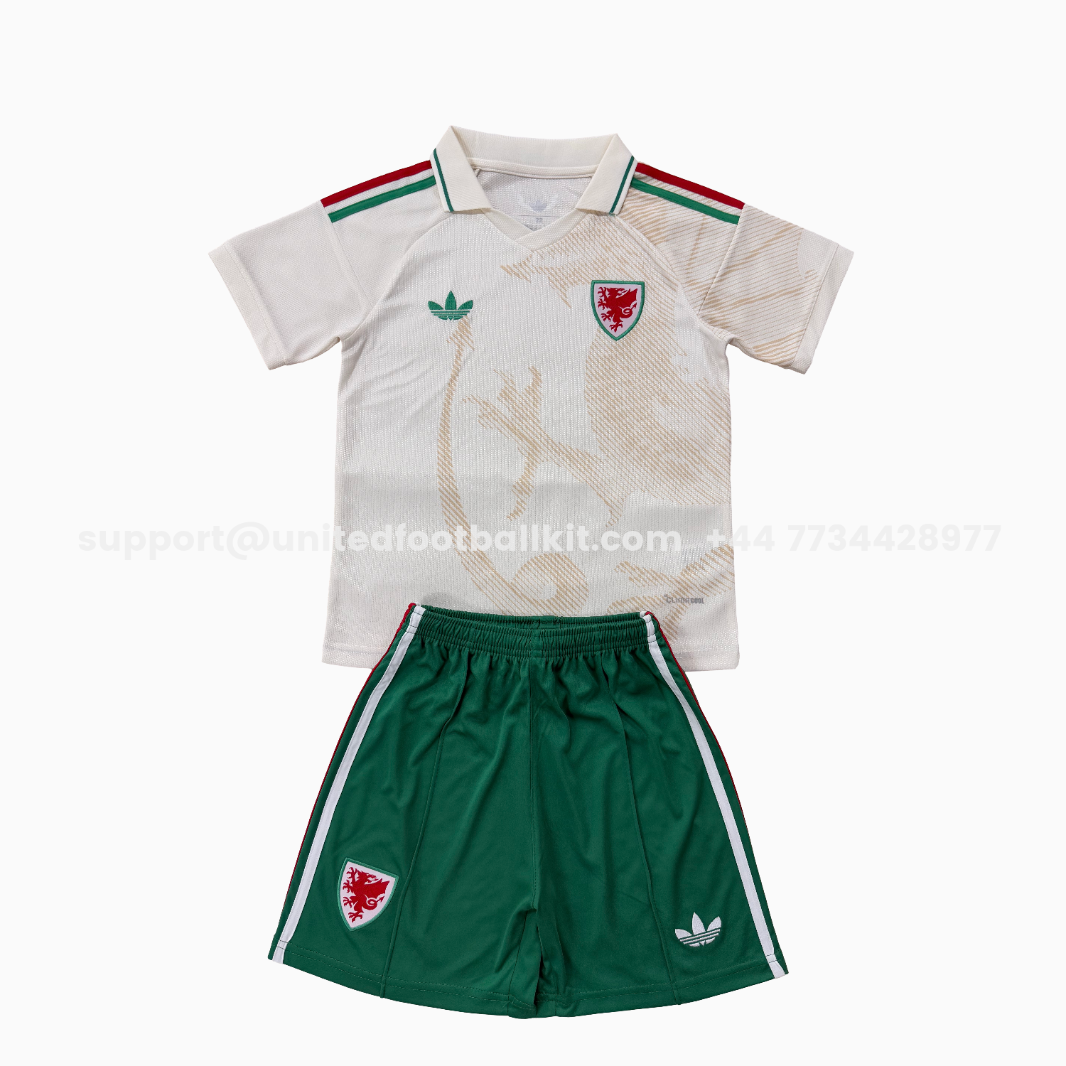 Unitedfootballkit.com | Wales 2026 Away Men's Adult Jersey Set - Fans Version -Customize Name, Number and Patch | Worldwide Shipping