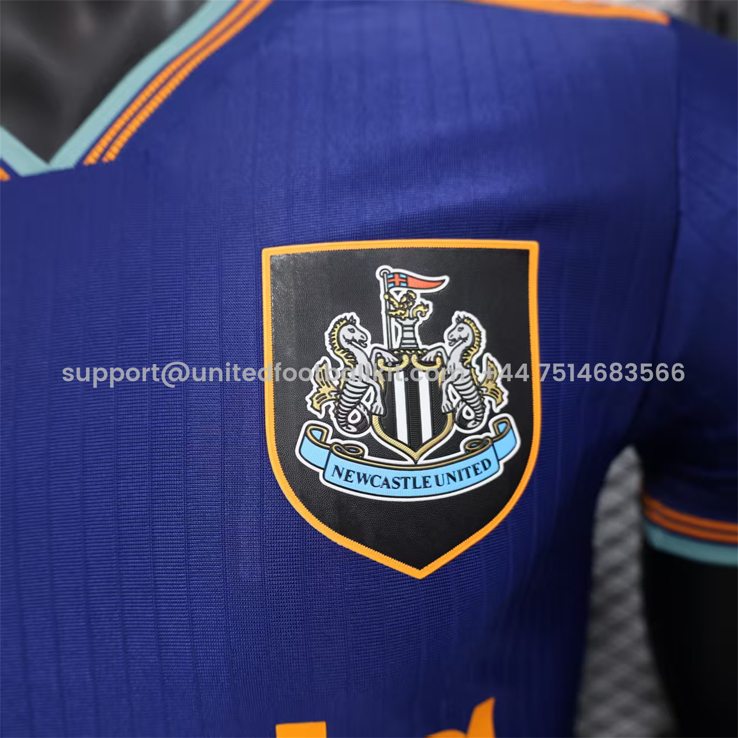 Unitedfootballkit.com | Newcastle United 25-26 Third Jersey - Player Version -Customize Name, Number and Patch | Worldwide Shipping