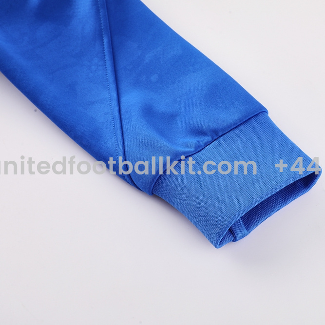 Unitedfootballkit.com | Barcelona 24-25 Jacket Training Tracksuit - Blue Top and Black Pants -Customize Name, Number and Patch | Worldwide Shipping