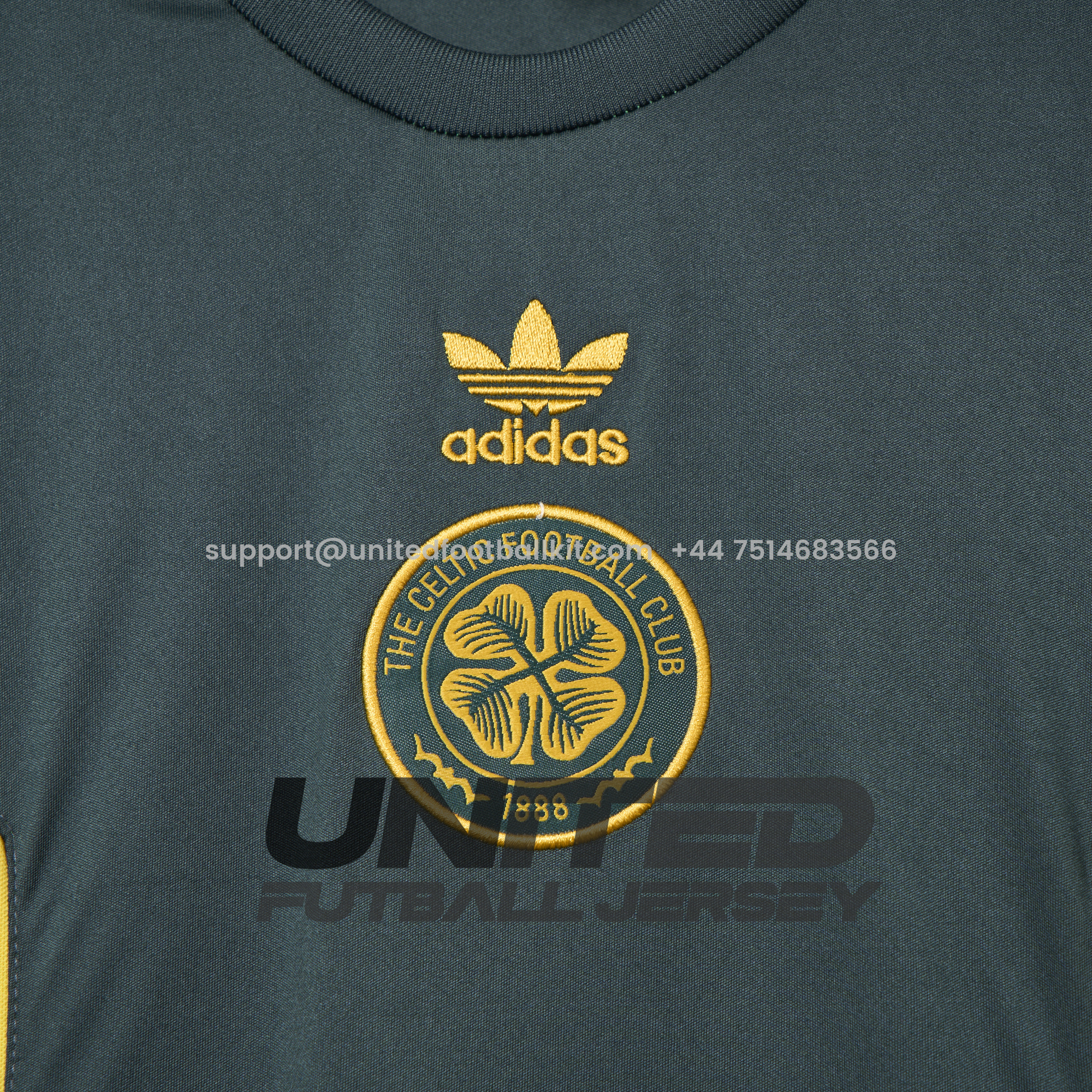 Unitedfootballkit.com | Celtic 24-25 Throwback Originals T-Shirt - Green -Customize Name, Number and Patch | Worldwide Shipping