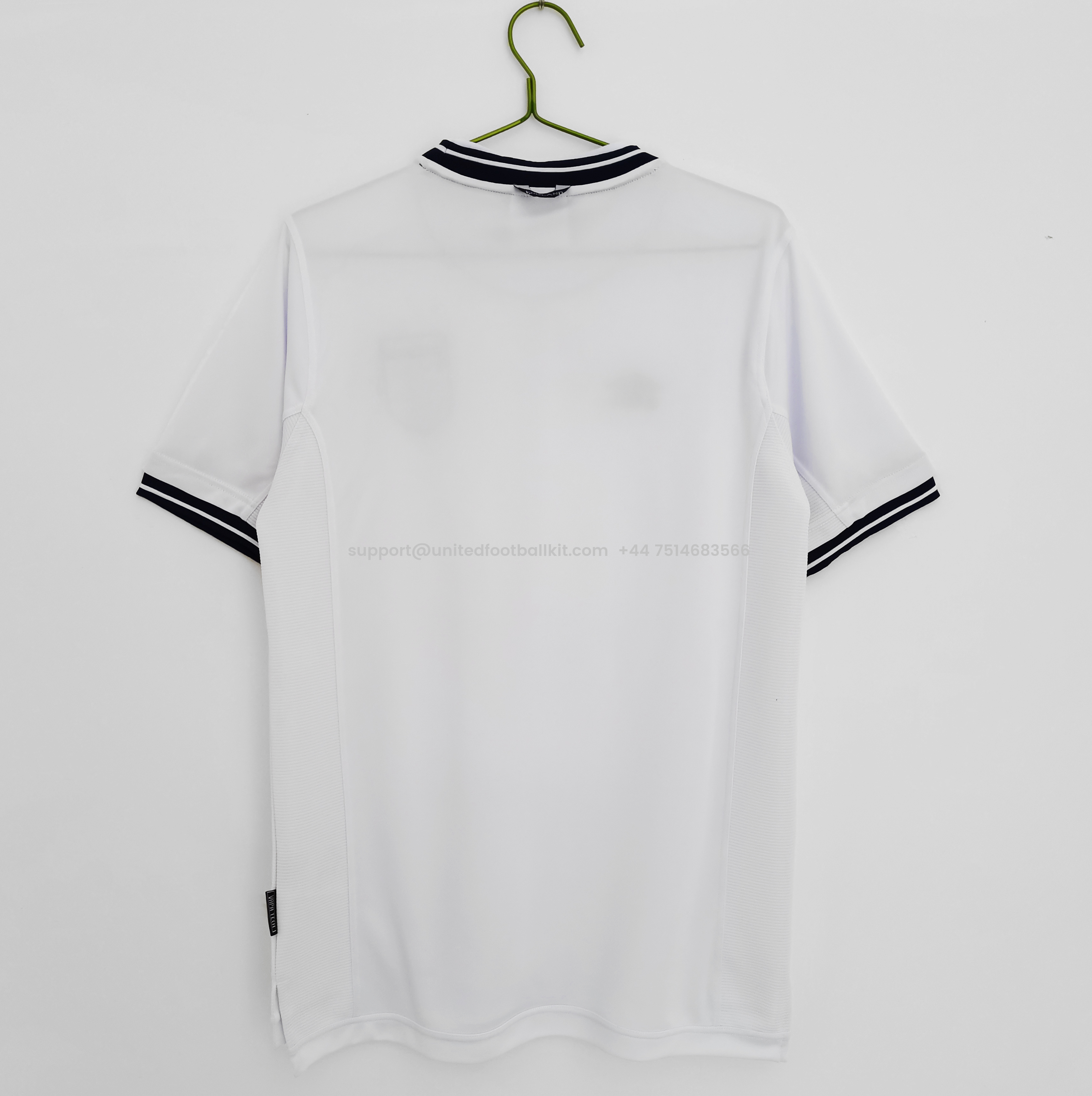 Unitedfootballkit.com | Retro England 2000 Home Stadium Jersey -Customize Name, Number and Patch | Worldwide Shipping