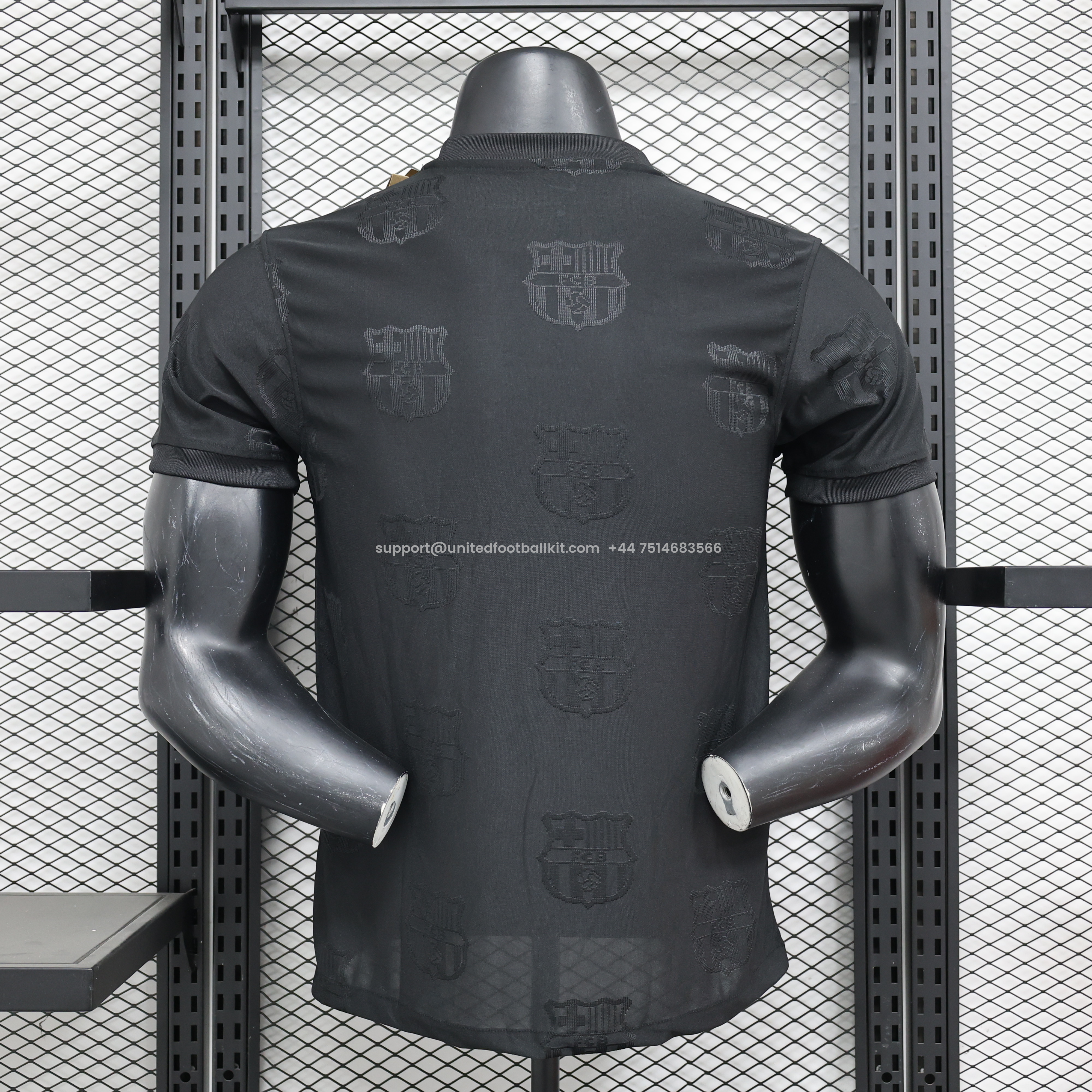 Unitedfootballkit.com | Barcelona 24-25 Black Colorful Special Edition Jersey - Player Version -Customize Name, Number and Patch | Worldwide Shipping