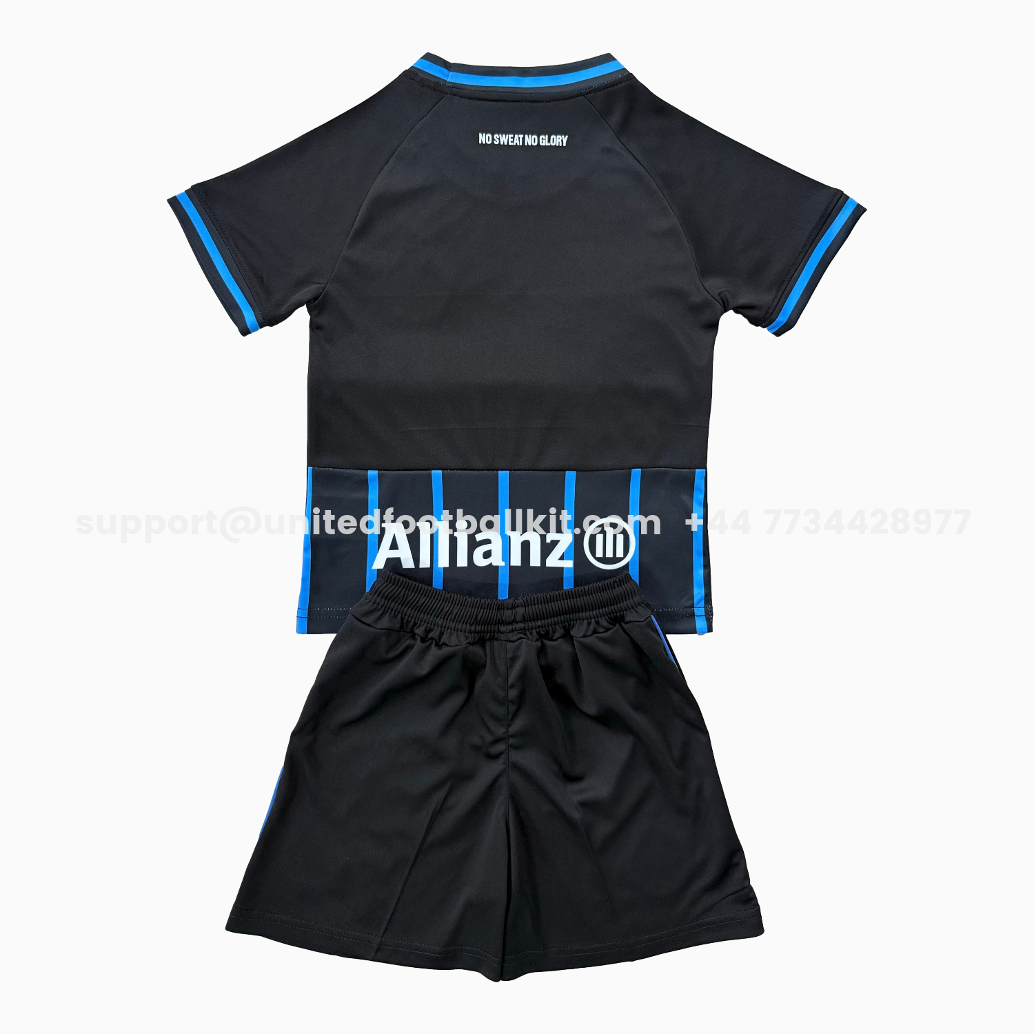 Unitedfootballkit.com | Club Brugge 25-26 Home Kids Kit -Customize Name, Number and Patch | Worldwide Shipping