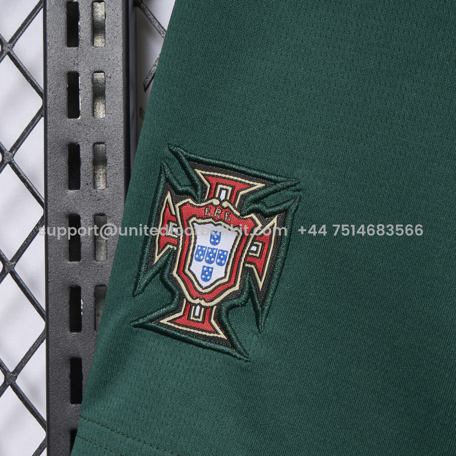 Unitedfootballkit.com | Portugal 25-26 Home Green Shorts - Fans Version -Customize Name, Number and Patch | Worldwide Shipping