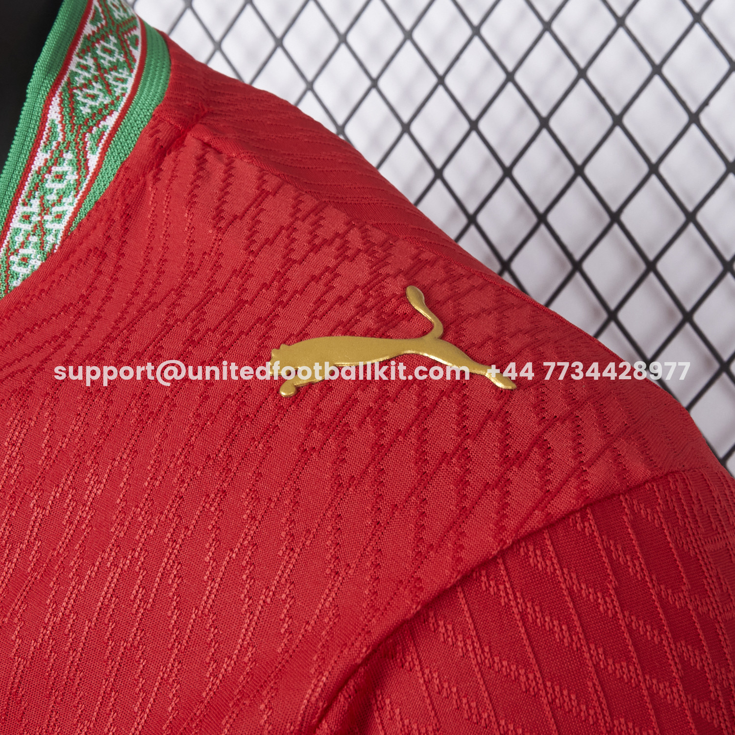 Unitedfootballkit.com | Morocco 2026 Home Jersey - Player Version -Customize Name, Number and Patch | Worldwide Shipping