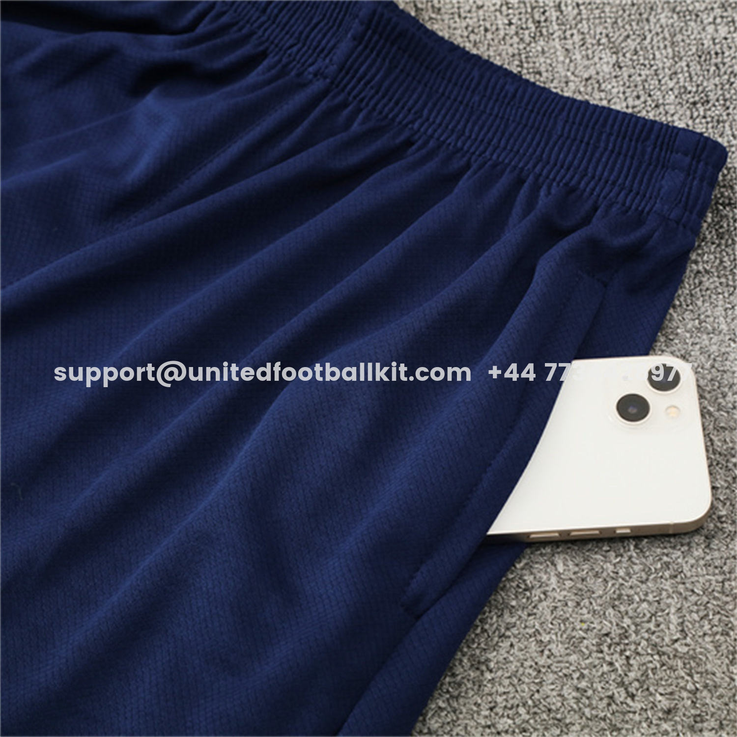 Unitedfootballkit.com | Barcelona 25-26 Short-Sleeve Training Set - Royal Blue Top Orange Sponsor & Royal Blue Shorts -Customize Name, Number and Patch | Worldwide Shipping